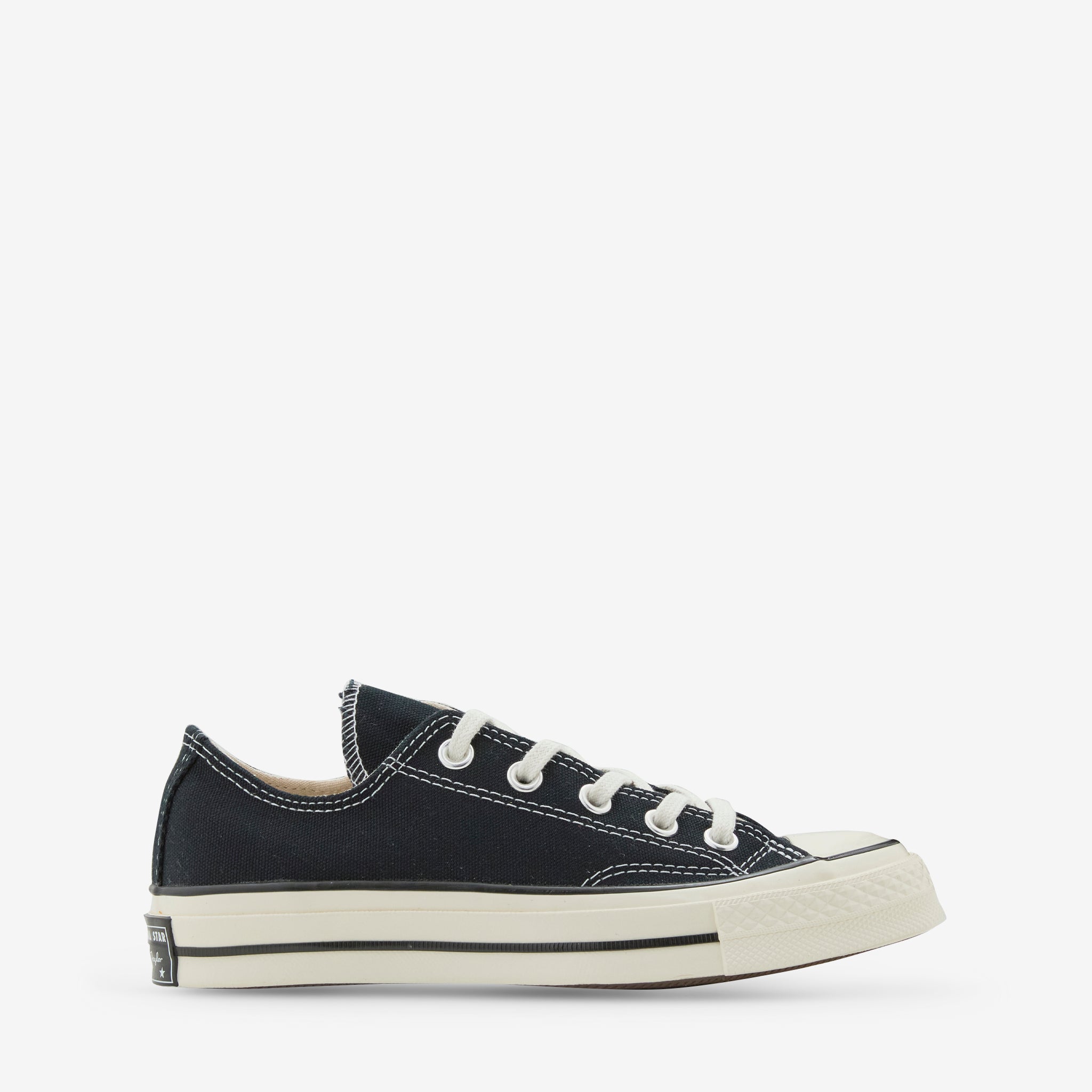 Chuck Taylor All Star 70s Low Top Sneakers - Classic Black Canvas Shoes for Men & Women | Casual Wear, Street Style, Everyday Comfort
