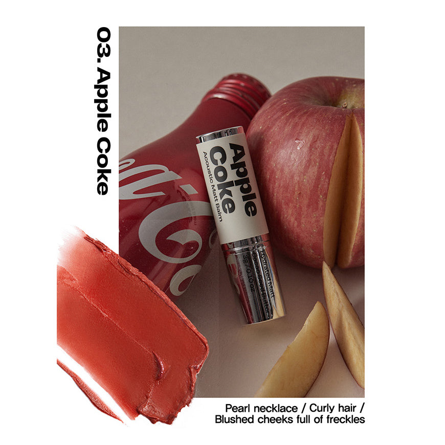 Alternative Stereo Acoustic Matt Balm 3g - 4 Colors for Lip Care & Moisturizing | Perfect for Daily Use, Night Treatment & Makeup Base