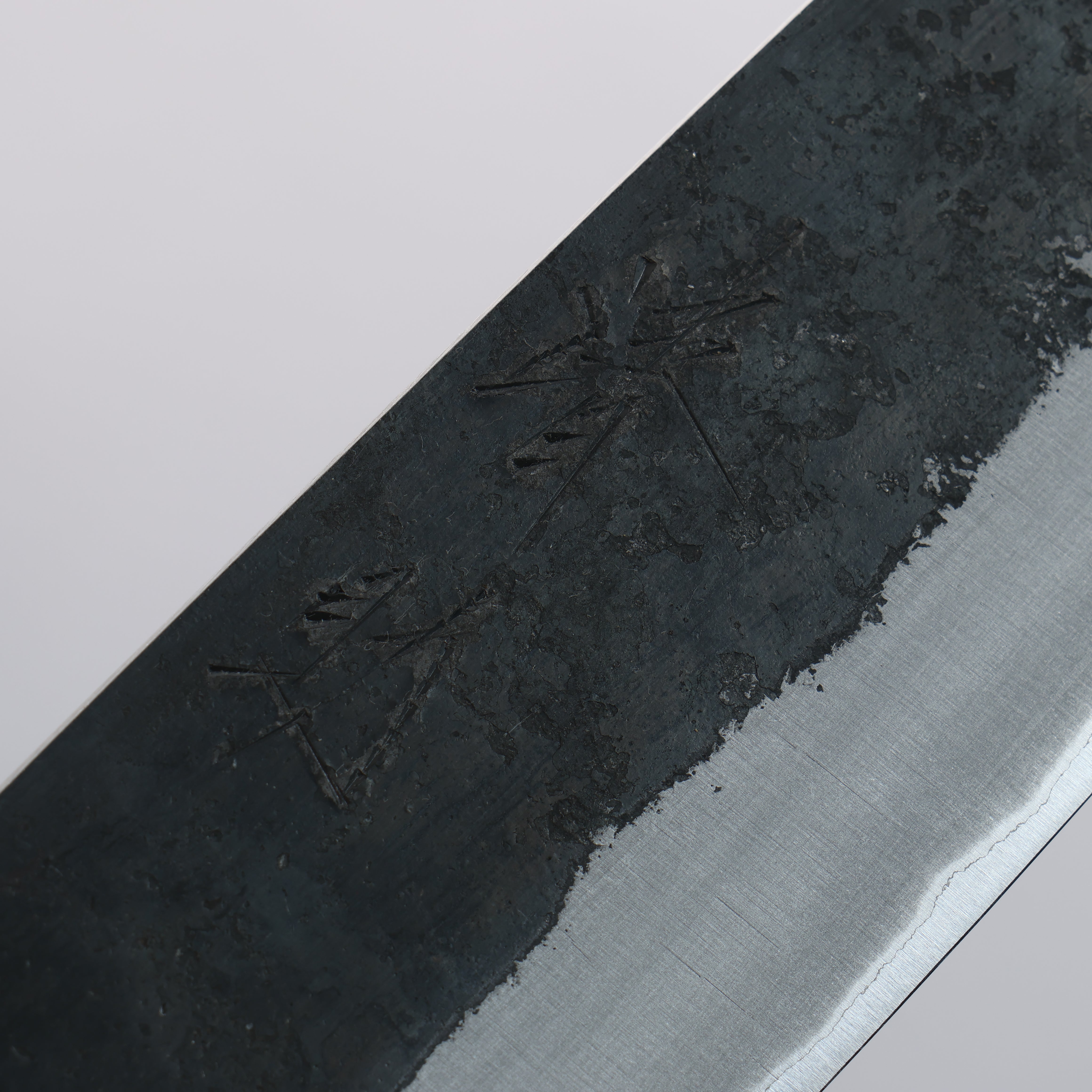 Premium Seisuke Kurumi Blue Steel Kurouchi Bunka Knife 180mm - Walnut Handle with Double Red Pakka Wood - Perfect for Sushi, Vegetables & Precision Cutting
