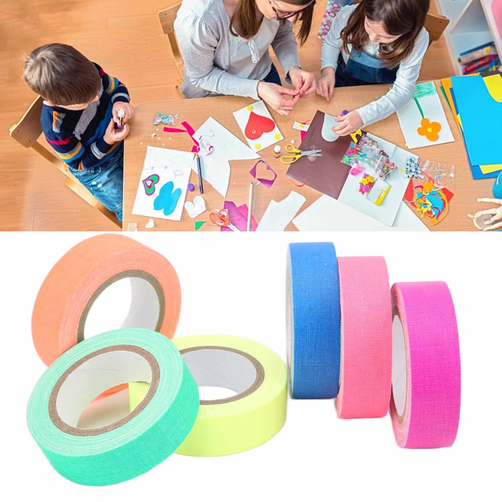6Pcs Mixed Color Cotton Ribbon Bias Tape - 1/2 Inch Folded Bias Binding for Sewing, Quilting & DIY Crafts - Perfect for Gift Wrapping, Masking & Fabric Edging - High Quality Cotton Tape for Professional & Home Use