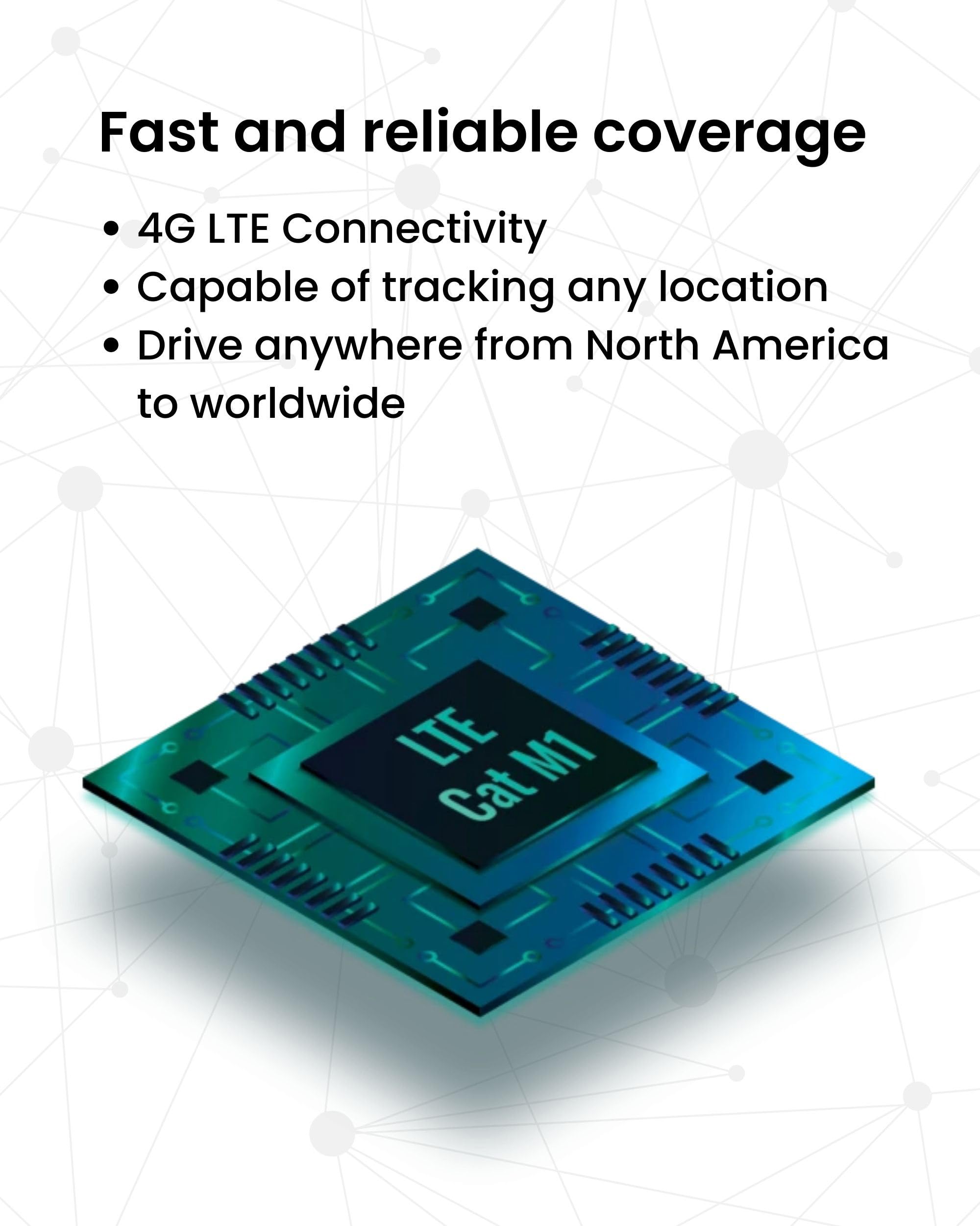 4G LTE Hidden GPS Tracker for Cars, Trucks, Vans & Bikes - Easy Install OBD Vehicle Tracking Device with Long Battery Life | Real-Time Location Monitoring | Ideal for Fleet Management, Anti-Theft Protection & Personal Safety | 30-Day Free Trial Included