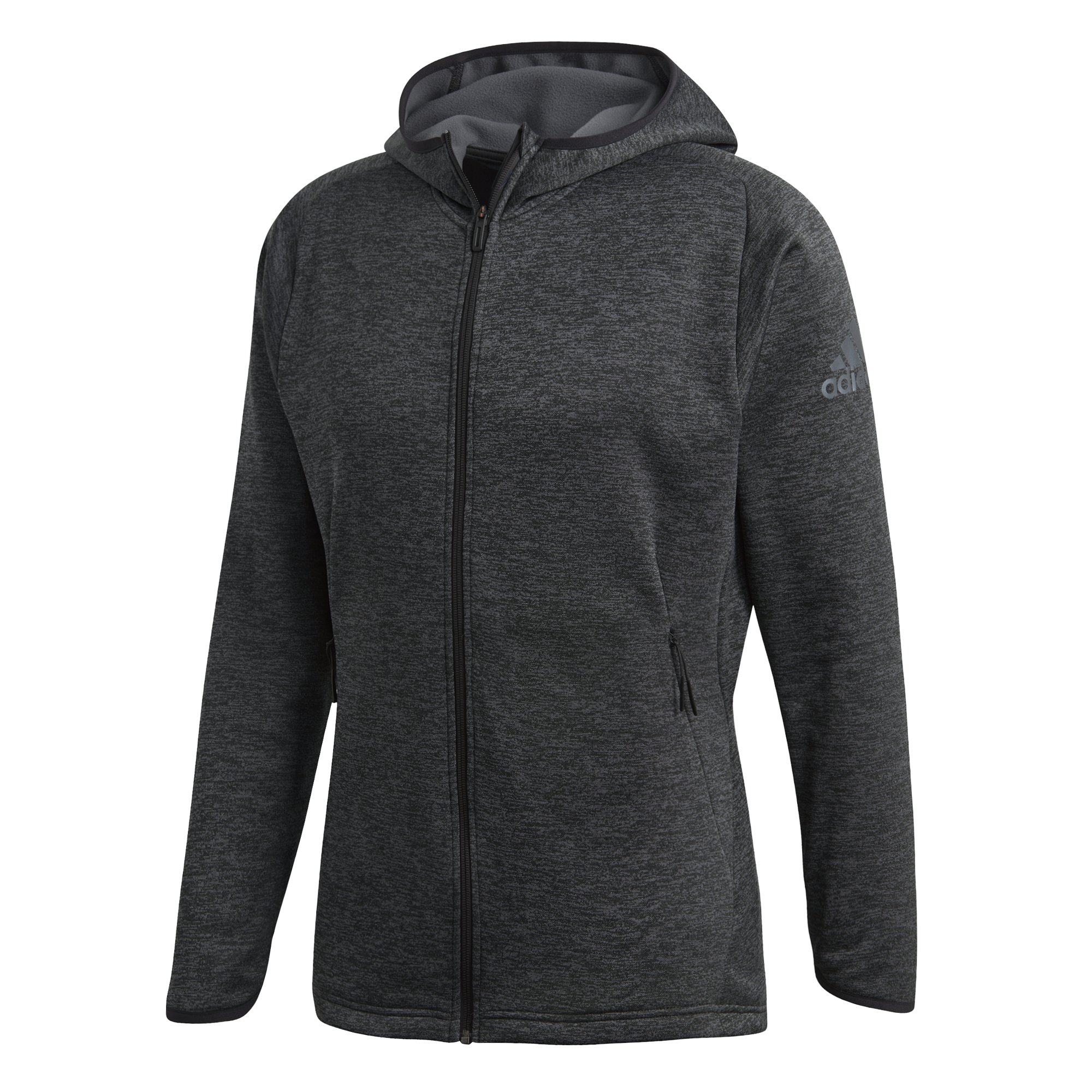 Adidas Men's Climawarm Fleece Hoodie - Winter Workout & Training Jacket for Cold Weather - Gym, Running, Outdoor Sports