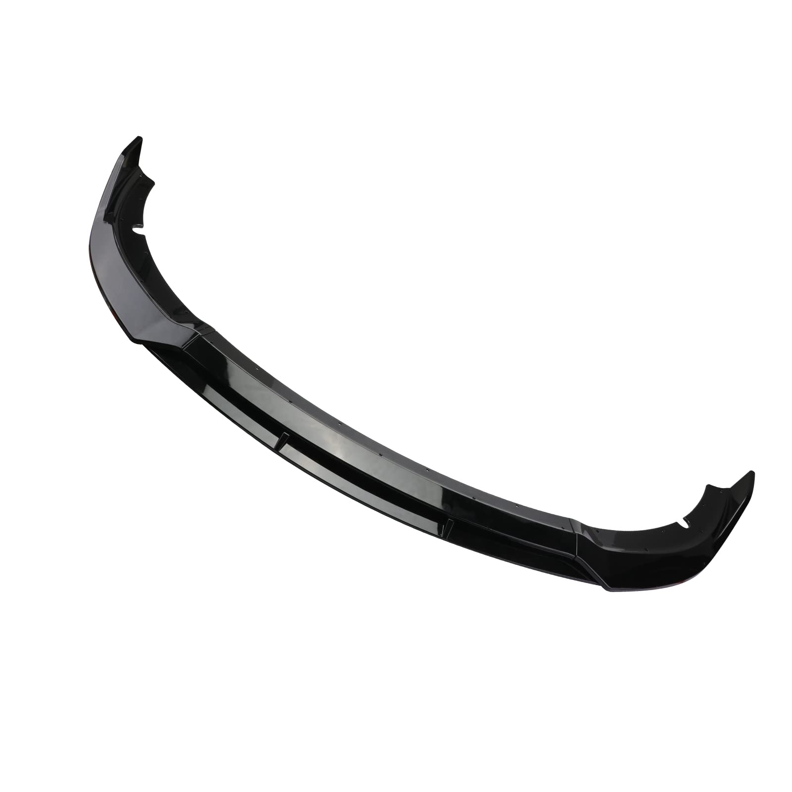 2015-2022 Dodge Charger SRT Glossy Black ABS Front Bumper Lip Spoiler 4PC Set - Aggressive Styling Upgrade for Street Racing & Car Shows