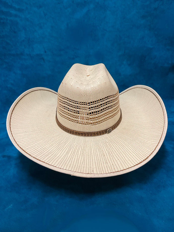 Justin JS3B30BEND Bender Straw Cowboy Hat - Ivory Western Style for Men & Women - Perfect for Rodeo, Country Music Festivals & Summer Outdoor Activities
