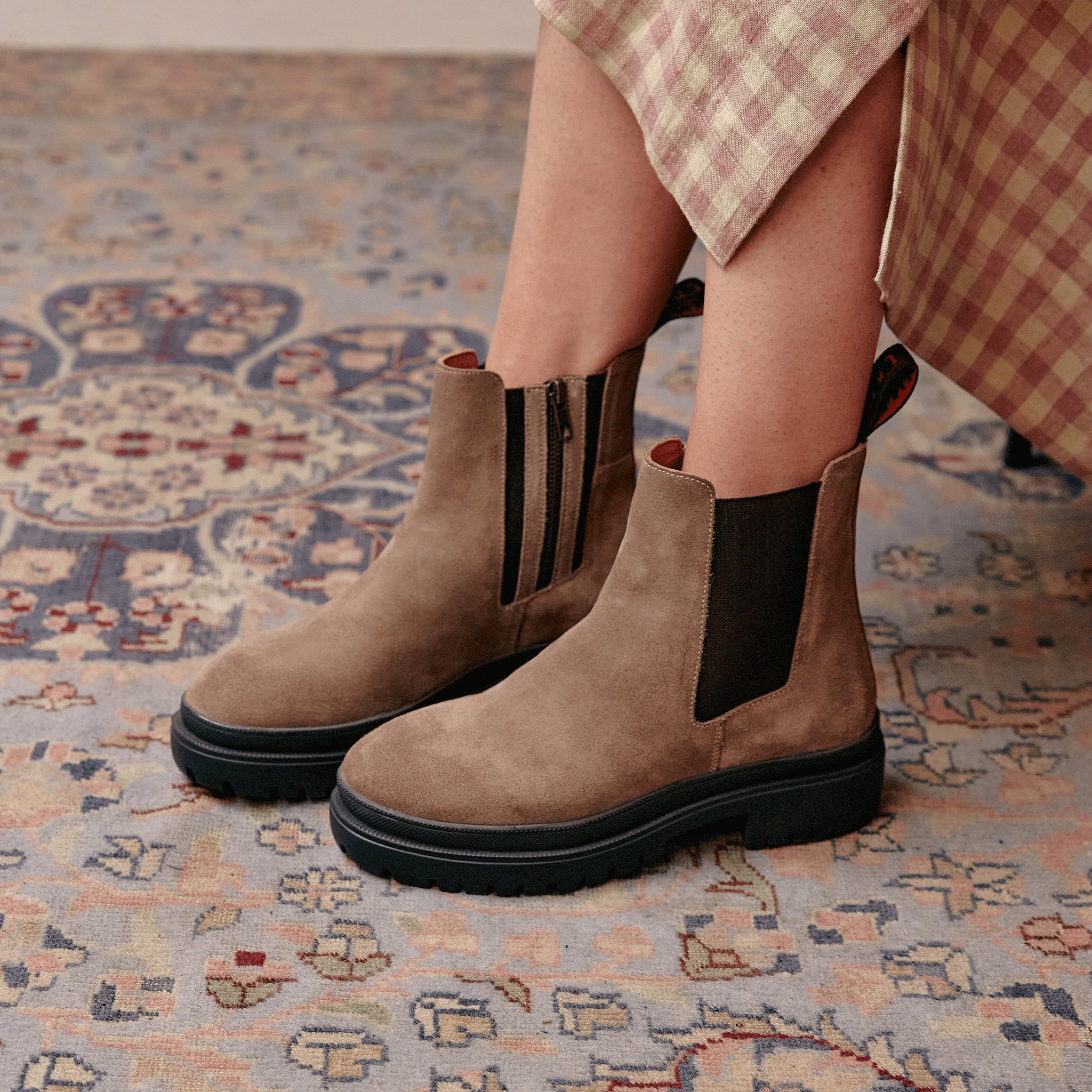 BROCKHALL TAUPE SUEDE SHOES - Stylish & Comfortable Suede Footwear for Men & Women | Perfect for Casual Outings, Office Wear & Date Nights