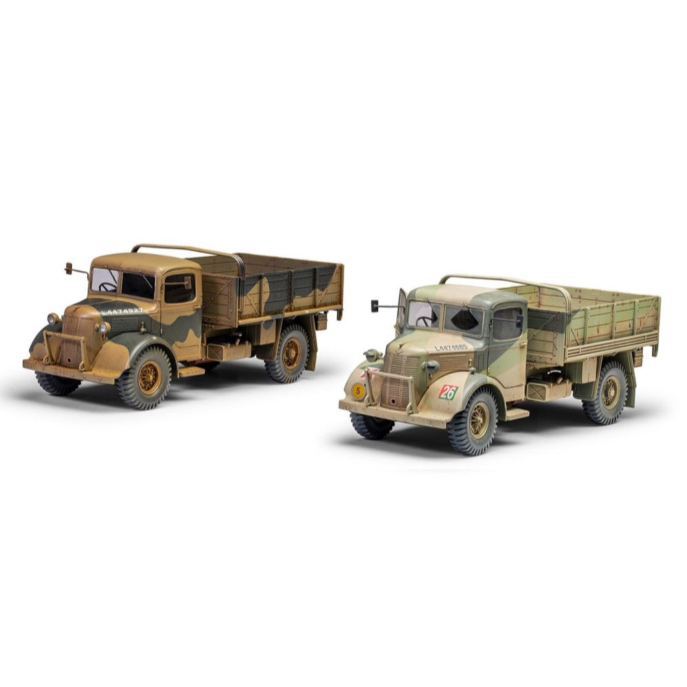 Airfix 1380 1/35 Scale WWII British Army 30cwt 4x2 G.S. Truck Military Vehicle Model Kit - Perfect for History Enthusiasts & Scale Model Collectors