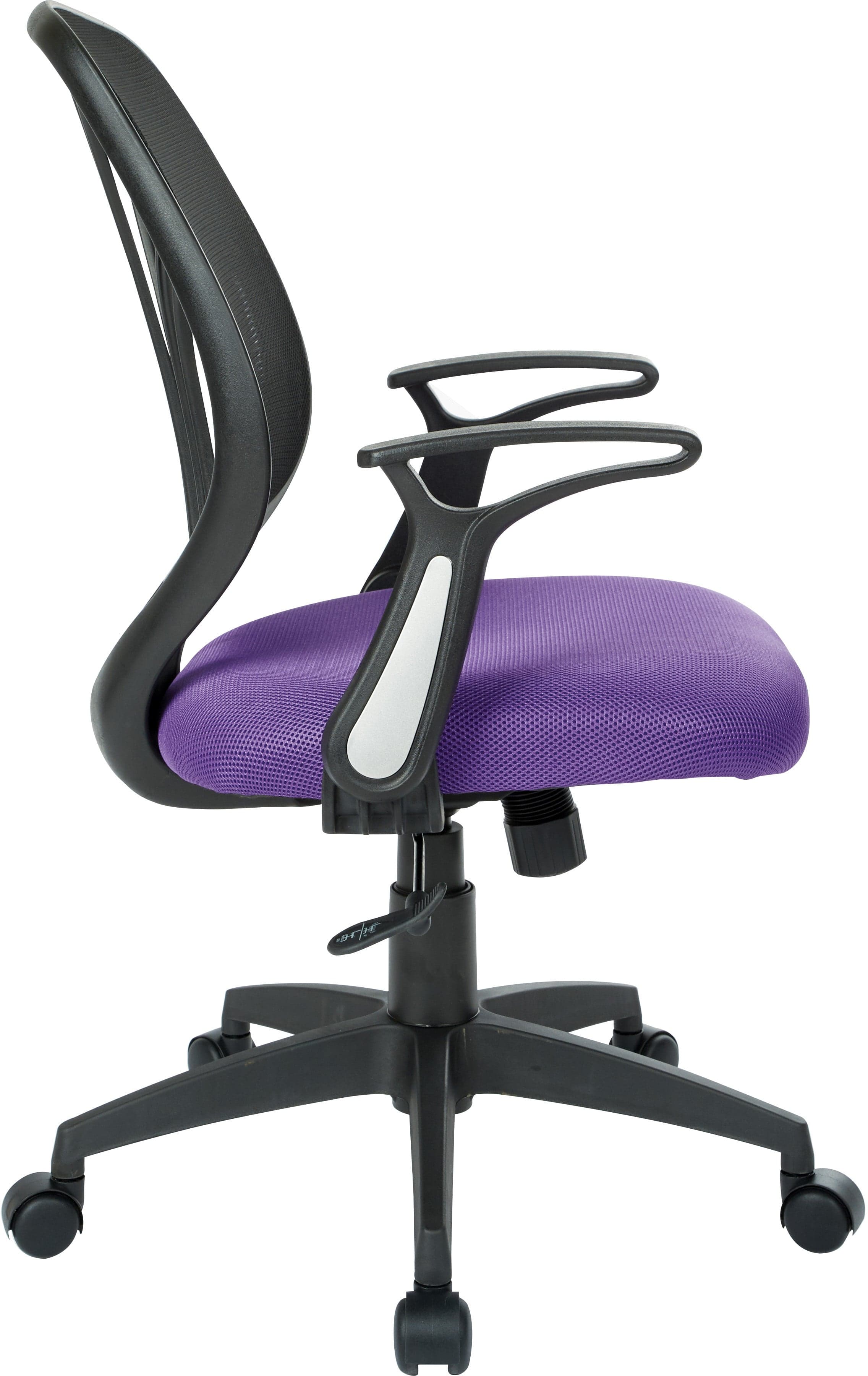Office Star Screen Back Chair [EM69202N] - Ergonomic Mesh Office Chair with Adjustable Height & Lumbar Support for Home & Office Workspaces