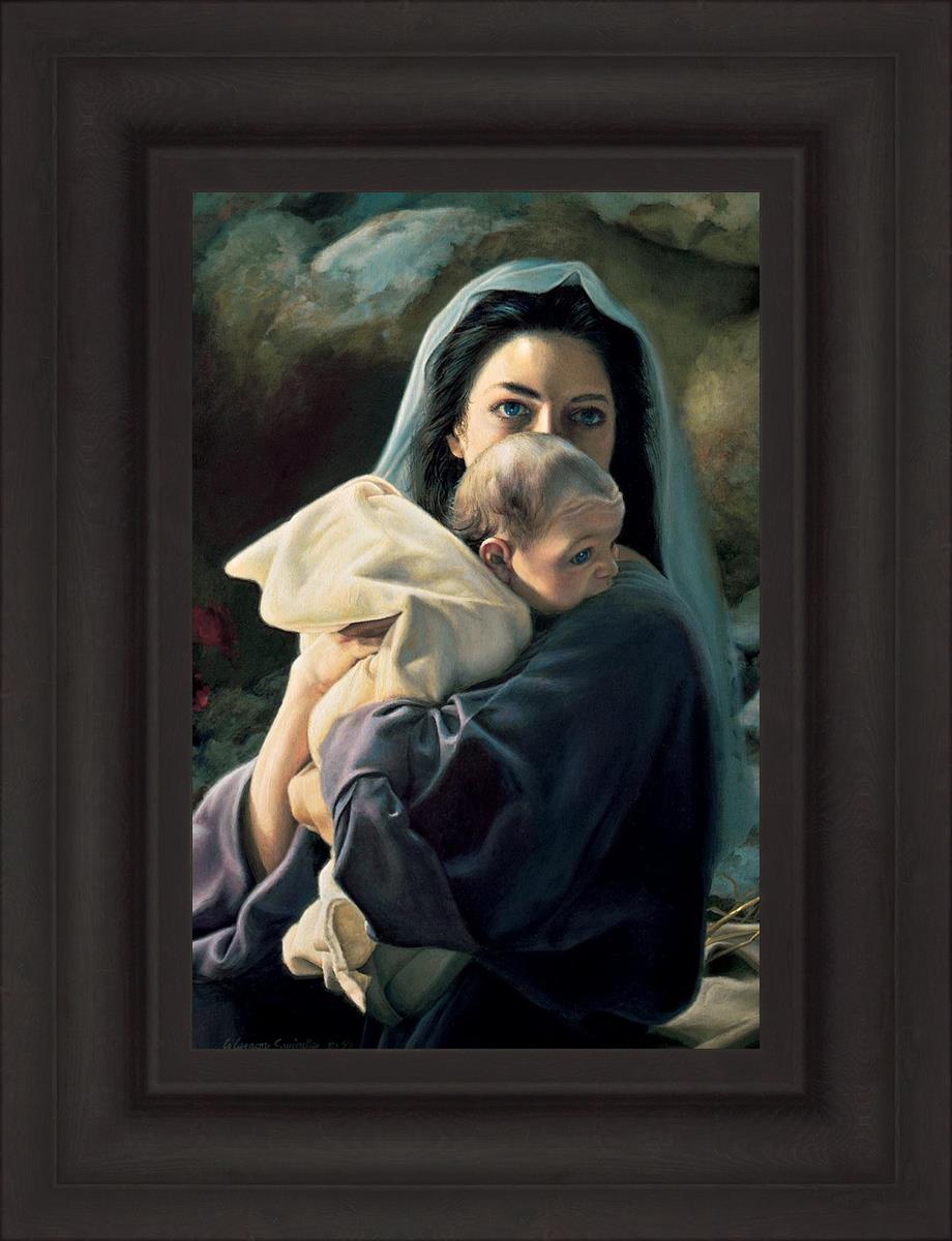 Be It Unto Me Religious Painting by Liz Lemon Swindle - Inspirational Christian Art for Home, Church & Office Decor