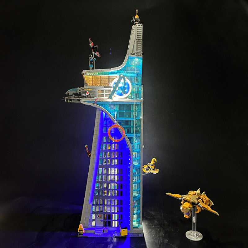 LEGO 5201pcs 62967 Avengers Tower Building Set - Marvel Superheroes Collectible Model Kit for Adults & Teens | Perfect for Display, Gifts & Marvel Fans Collection