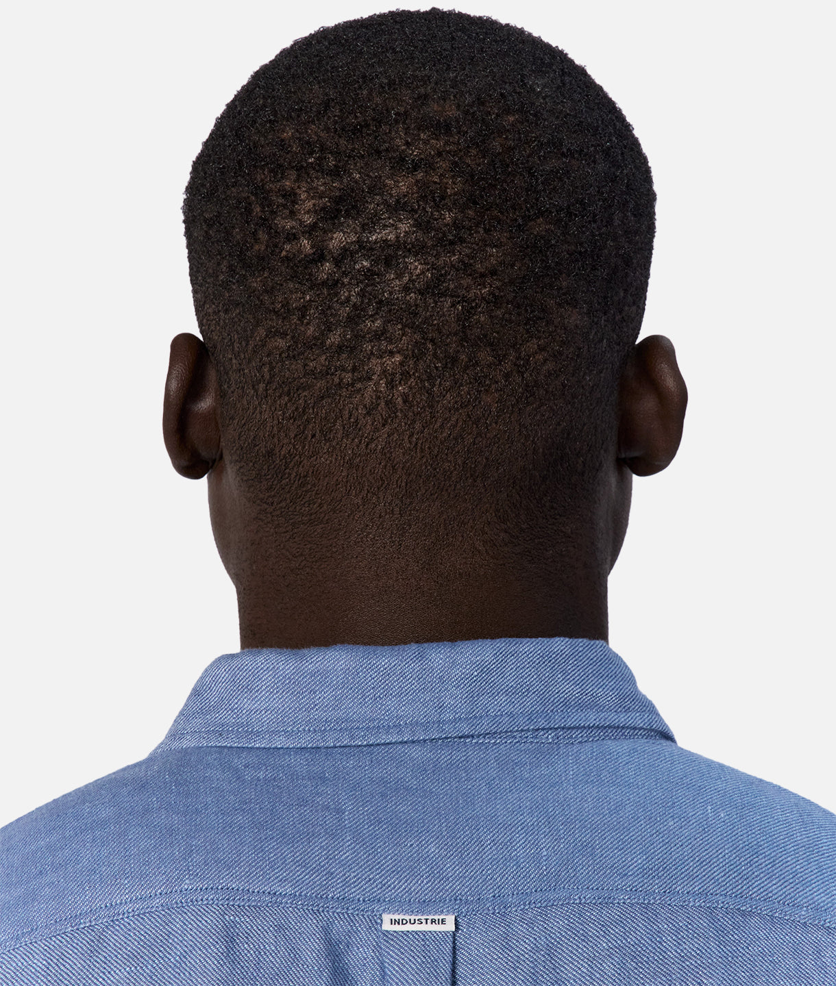 Trinidad Linen Blend Short Sleeve Shirt in Dark Chambray - Size 24 | Comfortable & Stylish Casual Wear for Men