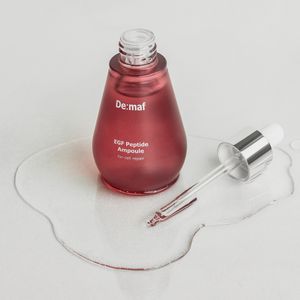 De:maf EGF Peptide Cell Repair Ampoule 55ml - Anti-Aging Facial Serum for Wrinkles & Skin Rejuvenation - Perfect for Night Care & Daily Skincare Routine