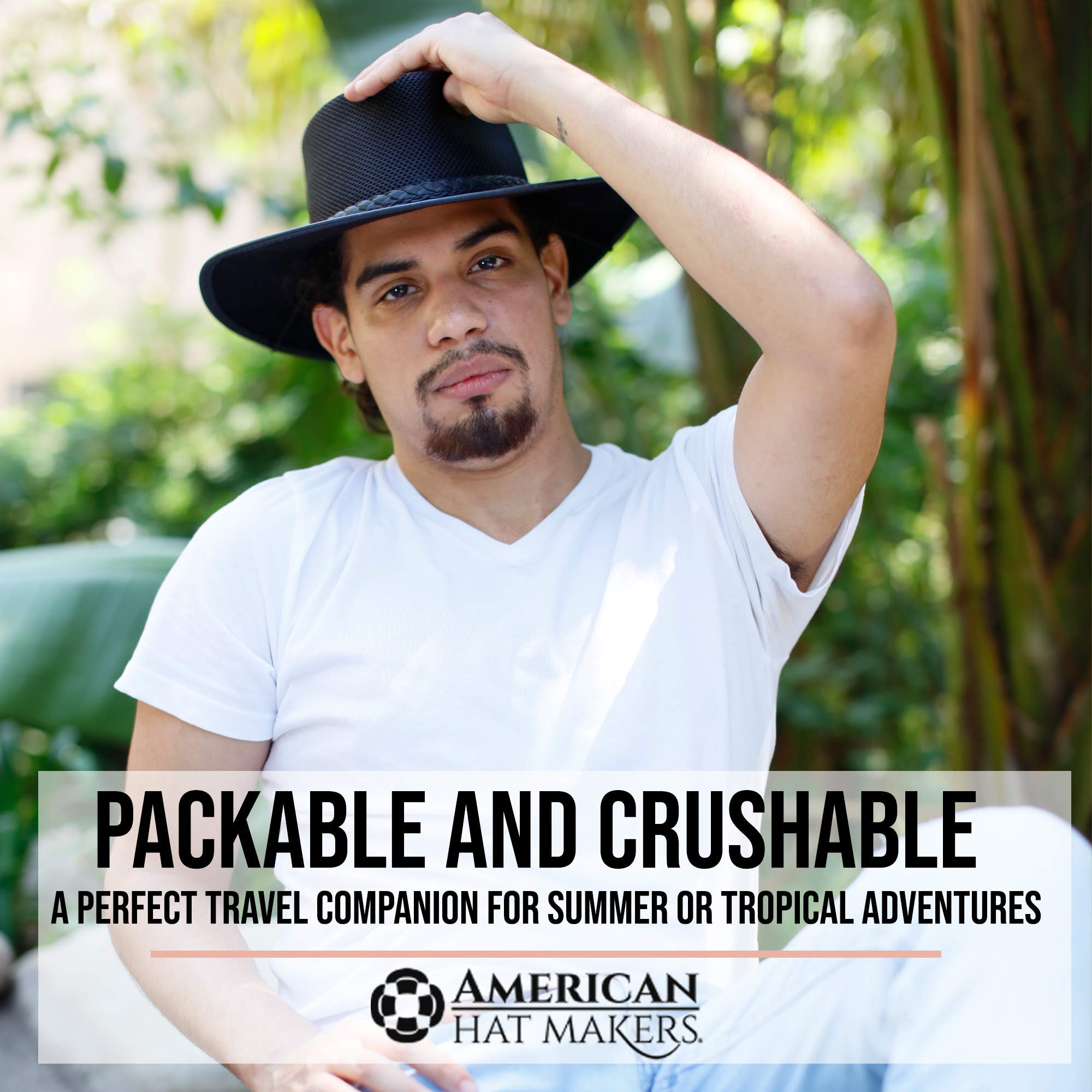 American Hat Makers Soaker Hat - Breathable Mesh Sun Hat for Men & Women | UV Protection Outdoor Hat for Hiking, Fishing & Beach Activities