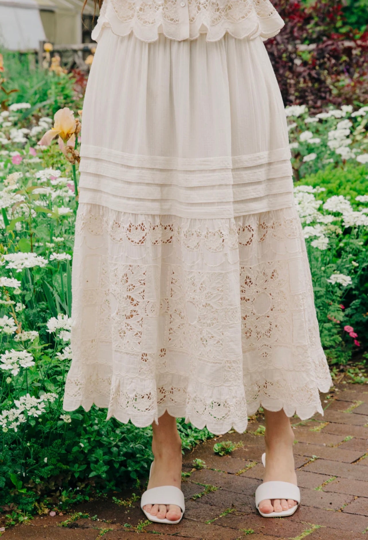 Nolan Women's Flowy Midi Skirt - Elegant A-Line Skirt for Casual & Office Wear | Perfect for Spring & Summer Outfits, Date Nights & Work Attire