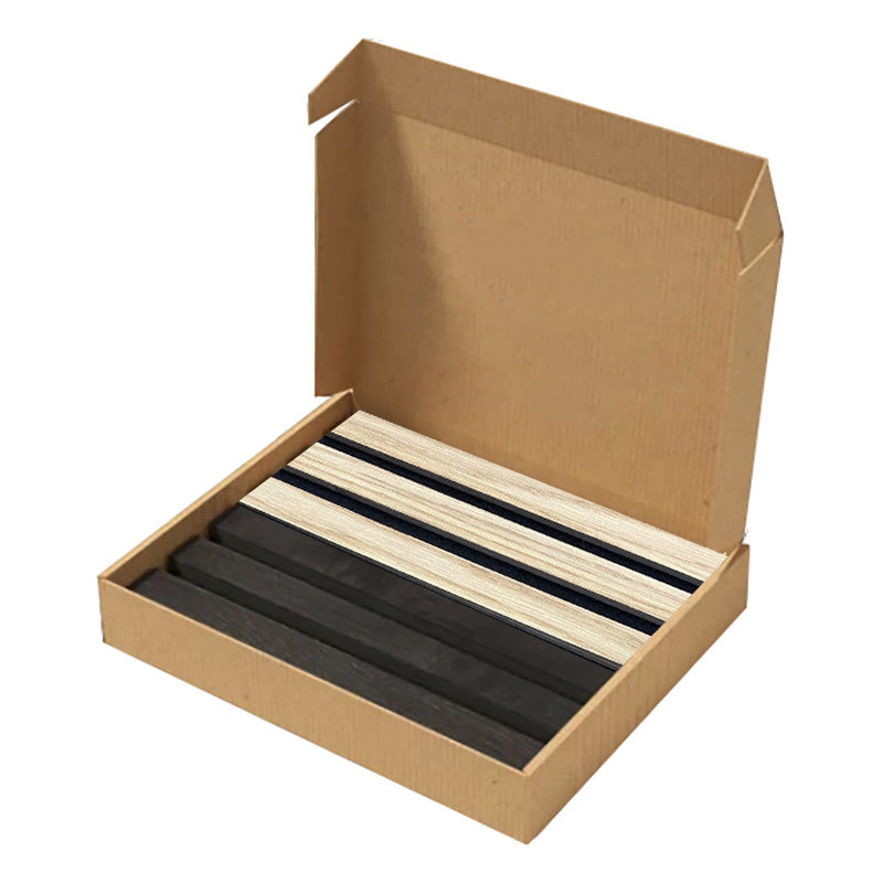 WOODFLEX Acoustics 4-Piece Sample Box Set - Premium Wooden Acoustic Panels for Home Studio, Office & Music Room Soundproofing