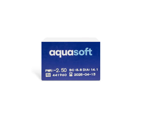 AquaSoft® Daily Disposable Contact Lenses - 30 Pack | Soft & Comfortable for All-Day Wear | Perfect for Work, Sports & Travel