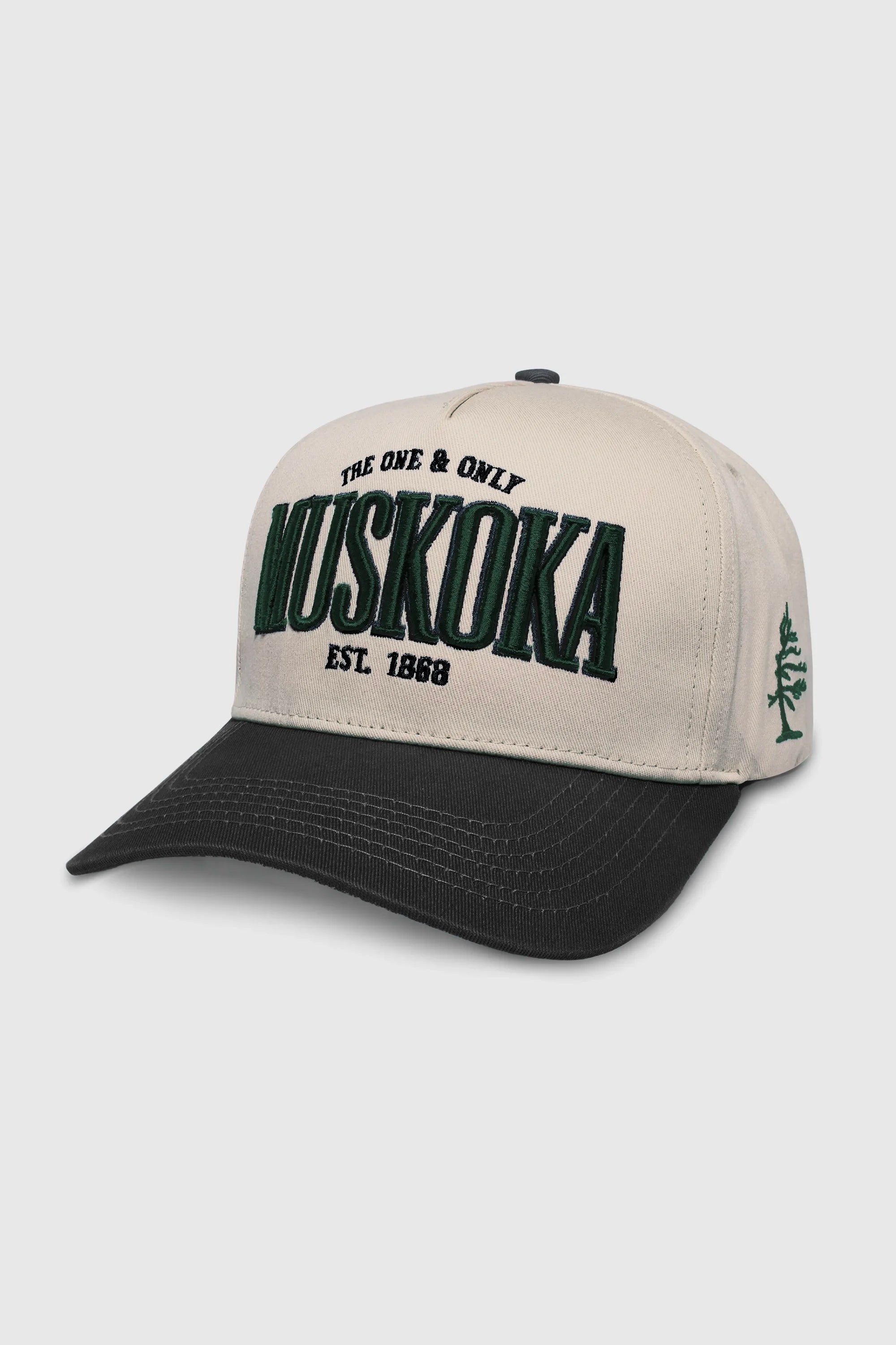 Muskoka Snapback Hat for Men & Women - Adjustable Baseball Cap for Outdoor Activities, Sports, and Casual Wear