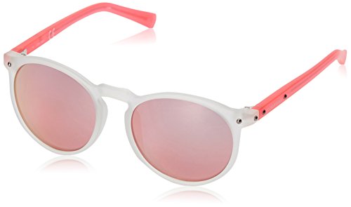 Matte Crystal Clear/Neon Pink