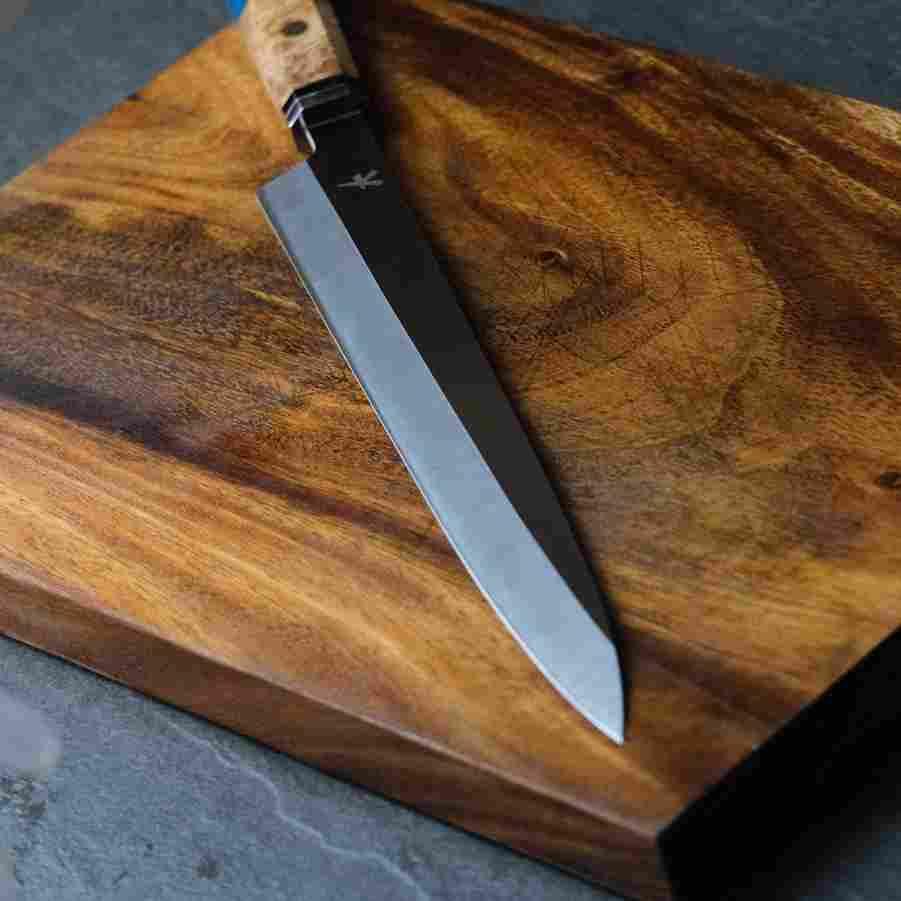 Premium Yakushi™ Yanagiba Sashimi Knife - High Carbon Steel Japanese Sushi Chef Knife for Professional Slicing - Perfect for Sushi, Sashimi & Fish Filleting at Home or Restaurant