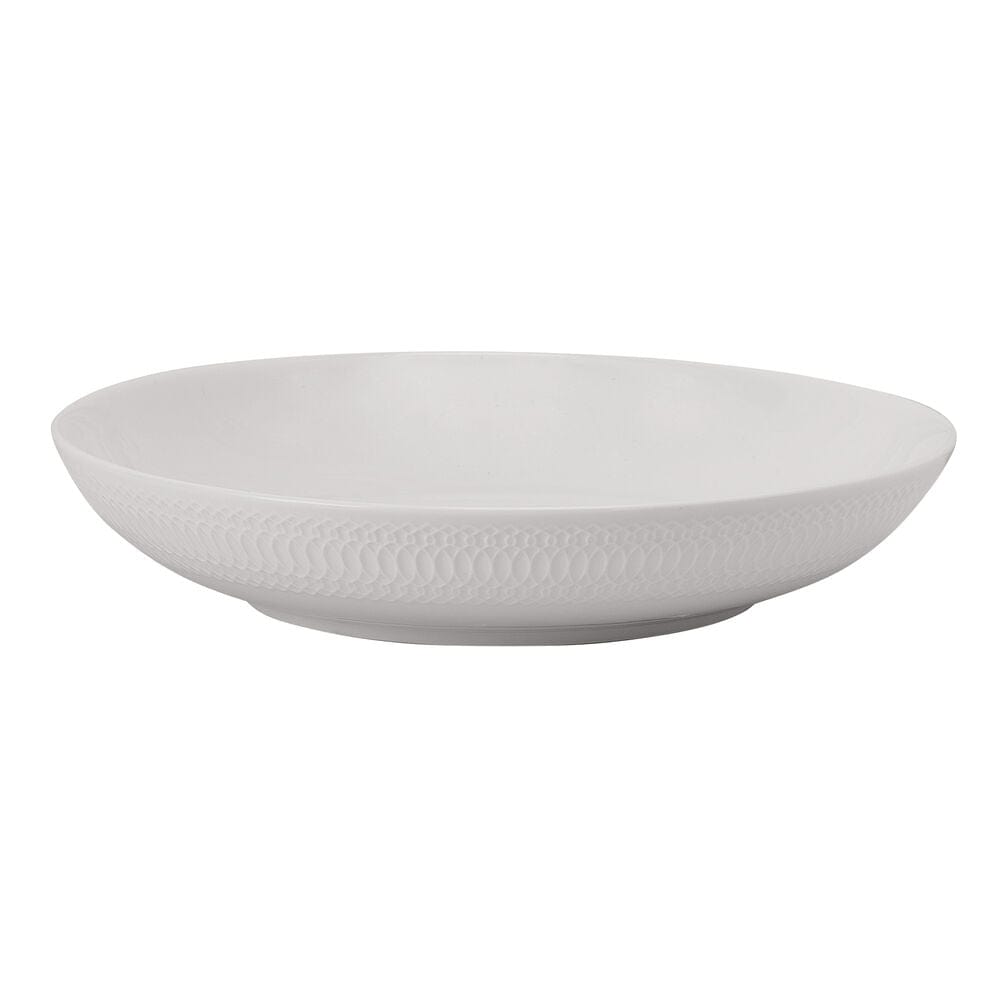Levi 40-Piece Dinnerware Set for 8 - Porcelain Dinner Plates, Bowls & Mugs - Elegant Tableware for Family Dinners, Parties & Entertaining