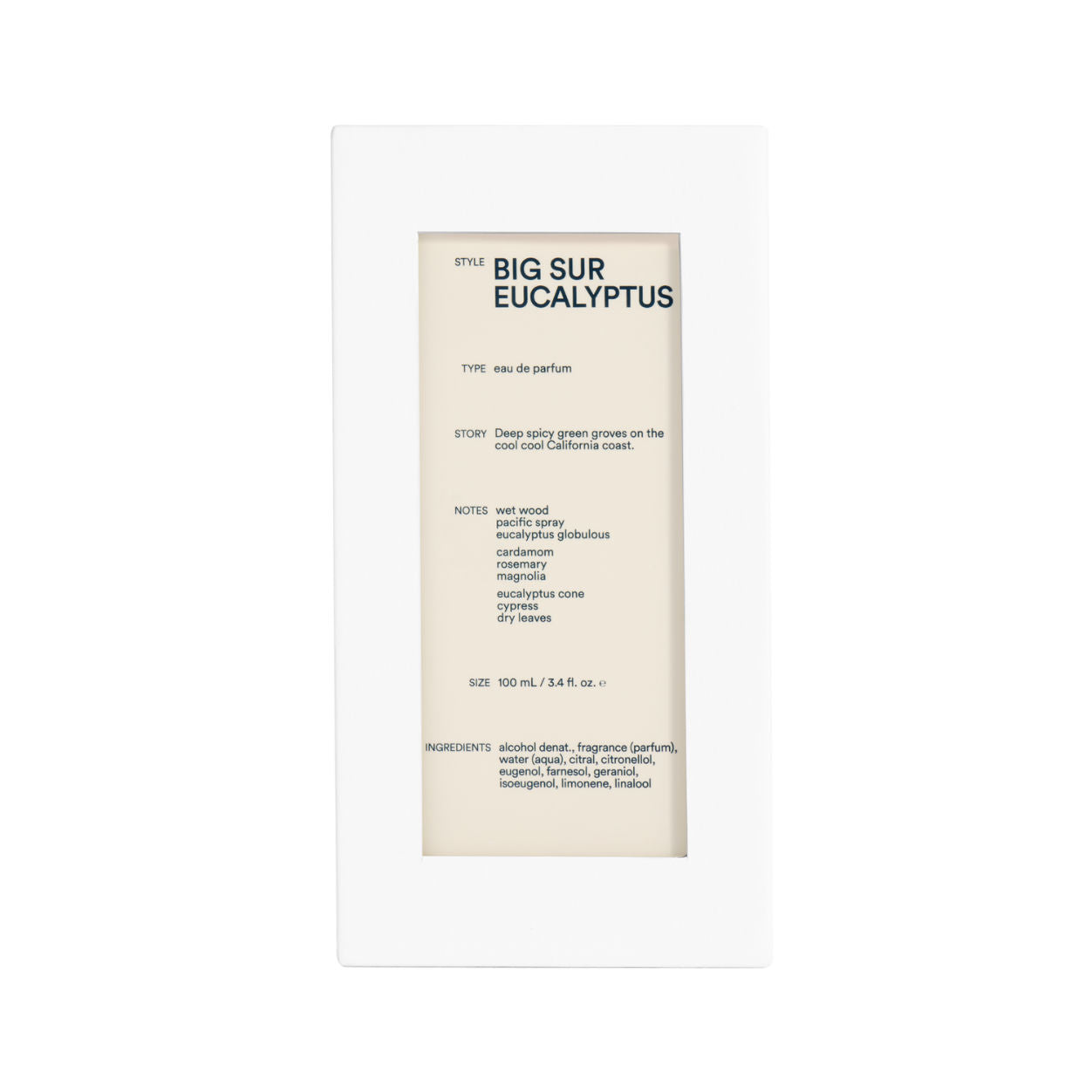 Big Sur Eucalyptus Eau de Parfum - Fresh & Woody Fragrance for Women & Men - Perfect for Daily Wear, Office & Date Nights