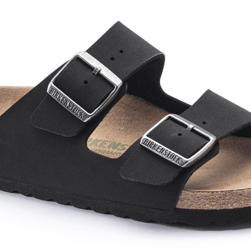Birkenstock Arizona Black Leather Sandals - Comfortable & Stylish for Women & Men - Perfect for Casual Wear, Beach, and Summer Outfits