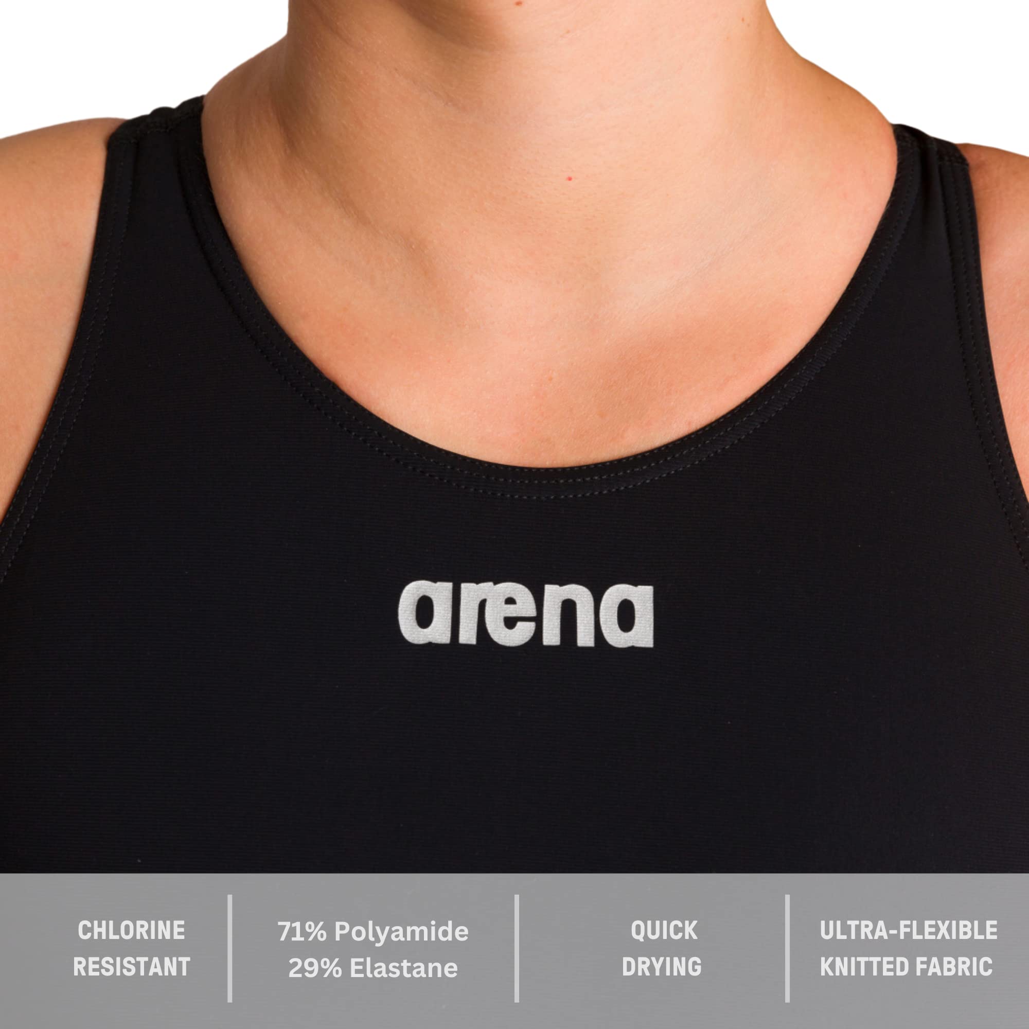 Arena Powerskin ST 2.0 Women's Open Back Racing Swimsuit - Full Body One Piece Athletic Tech Suit with Short Leg - Sizes 22-34 - Perfect for Competitive Swimming, Triathlons & Water Aerobics