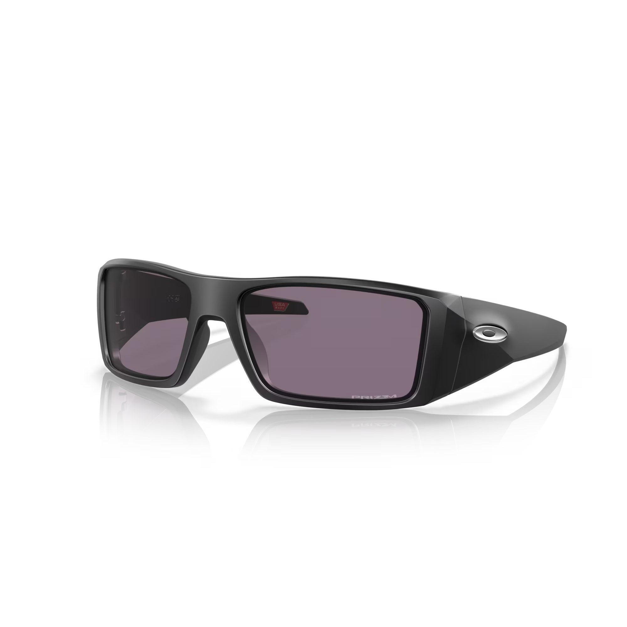Oakley Heliostat Sunglasses Matte Black - Polarized Sports & Outdoor Sunglasses for Running, Cycling, and Hiking
