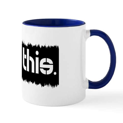 White/Navy Inside - I Got This Mug