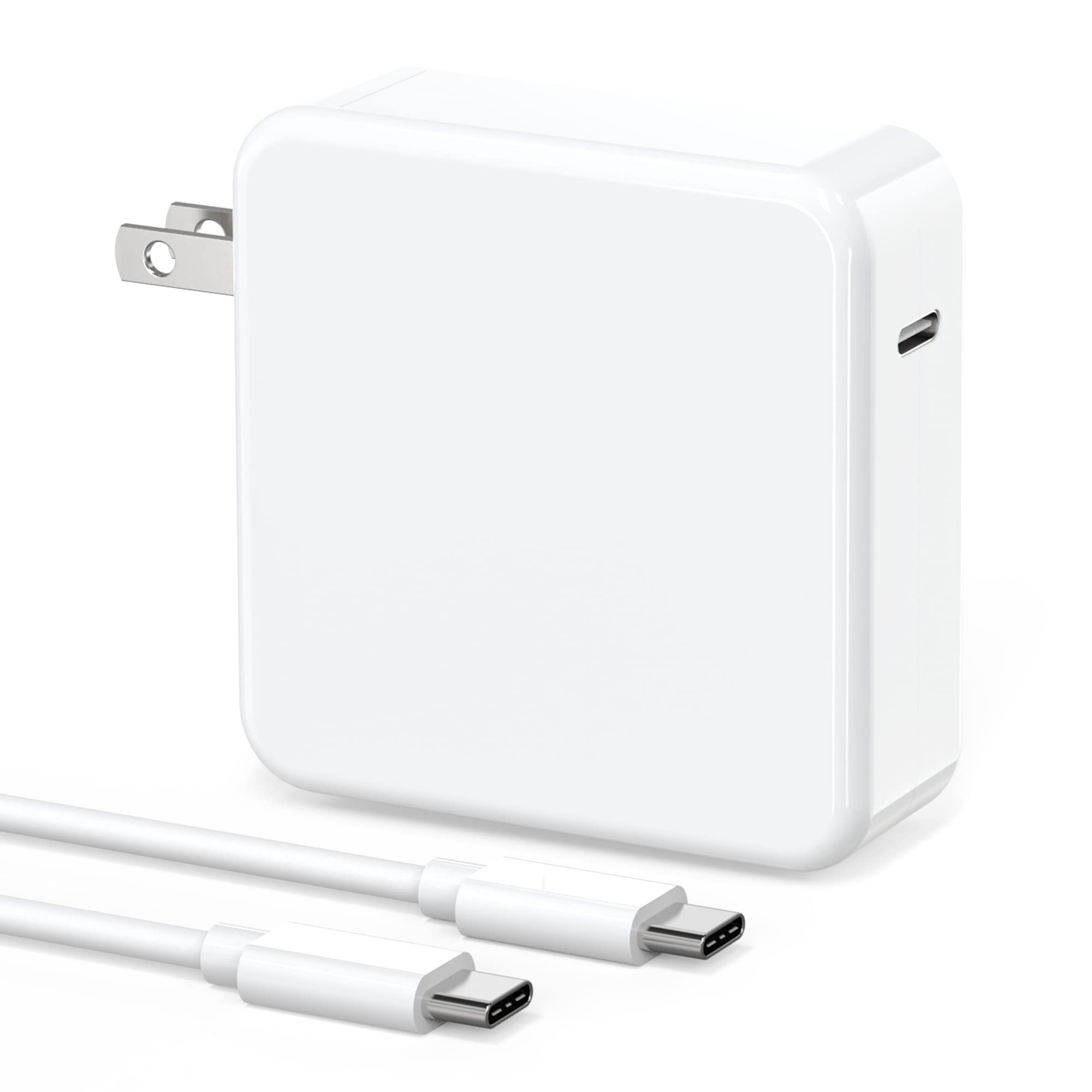 96W USB C Fast Charger for MacBook Pro 16/15/14/13 inch (2023-2018), MacBook Air & iPad Pro | Type-C Power Adapter with PD 3.0 | Perfect for Travel, Office & Home Use
