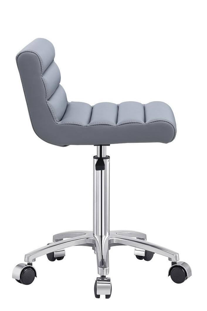 Jockey Stool - Adjustable Height Bar Stool for Home, Kitchen & Office - Comfortable & Durable Seat with Footrest