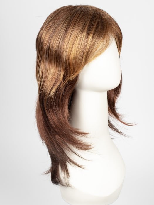 Angelique Average Synthetic Wig with Basic Cap - Natural Looking Heat Resistant Hairpiece for Daily Wear & Cosplay