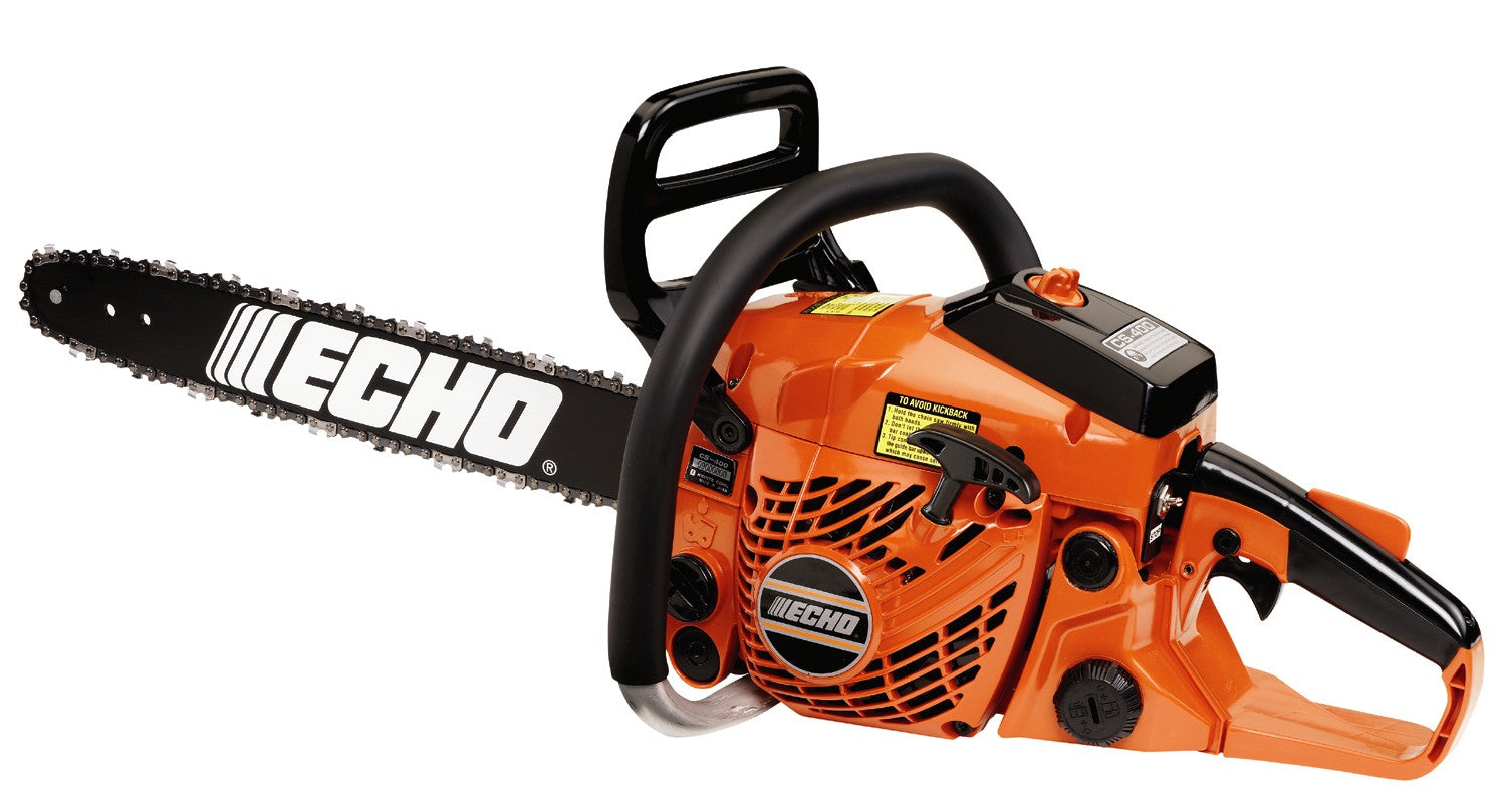 Echo CS 400 Professional 40.2cc 16-Inch Gas Chainsaw - Rear Handle Design for Tree Cutting, Firewood & Landscaping | Powerful & Durable Chainsaw for Homeowners & Professionals