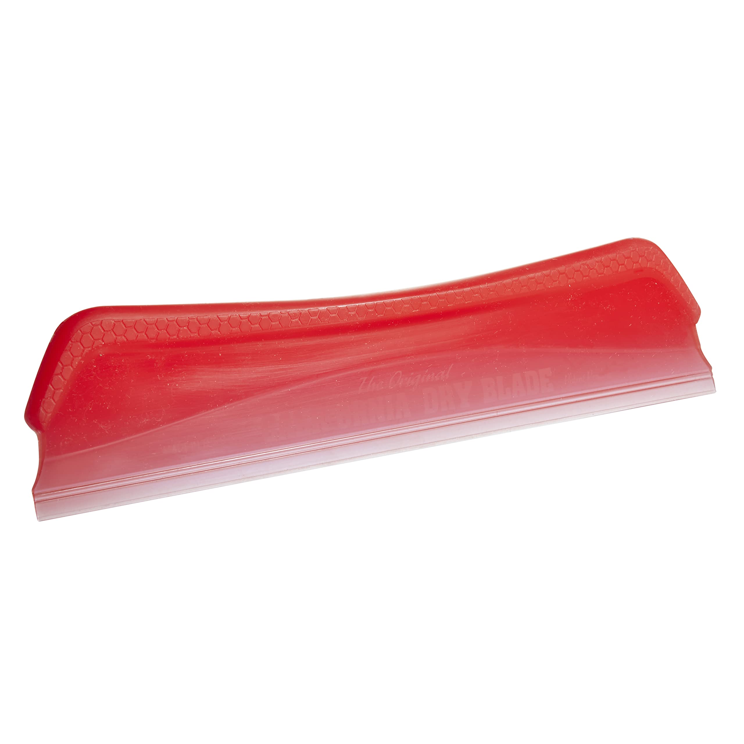 California Car Duster - Flexible Auto Drying Tool with Dry Blade, 11 Inch Red Car Cleaning Brush (Model 34225) - Perfect for Quick Dusting, Detailing & Waterless Car Wash at Home or On-The-Go