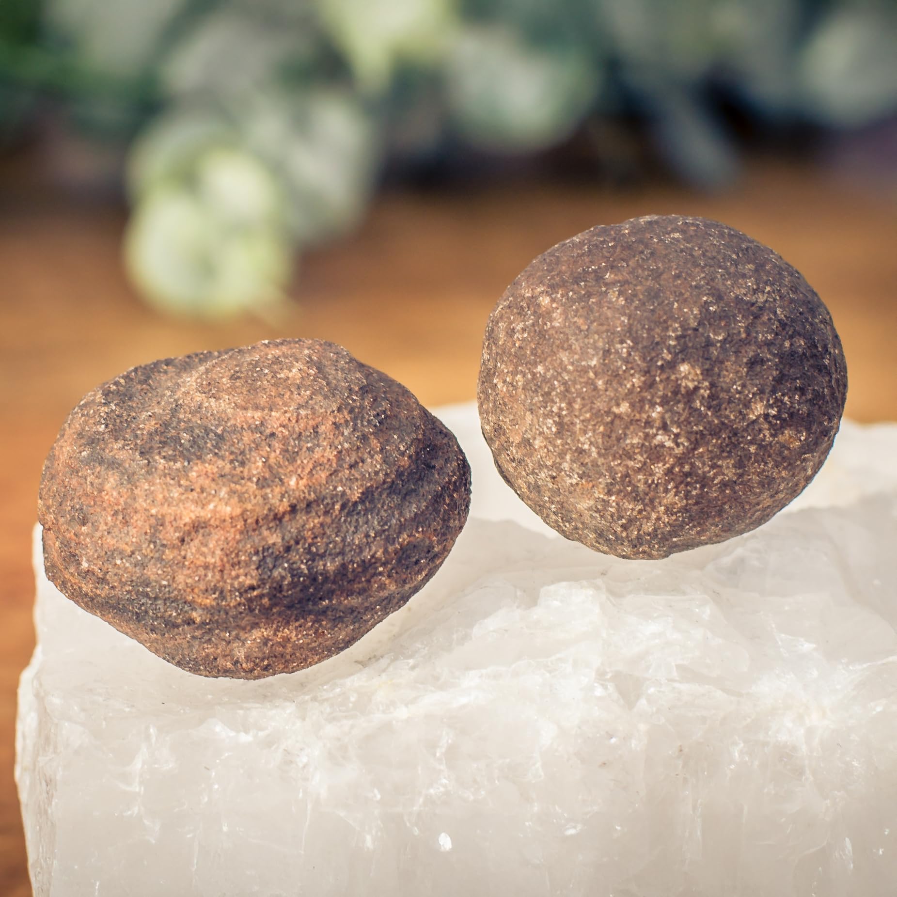 Authentic Moqui Marbles from USA with Certificate of Authenticity - Premium Quality (2.5-3.0 cm) - Perfect for Energy Healing, Meditation & Home Decor