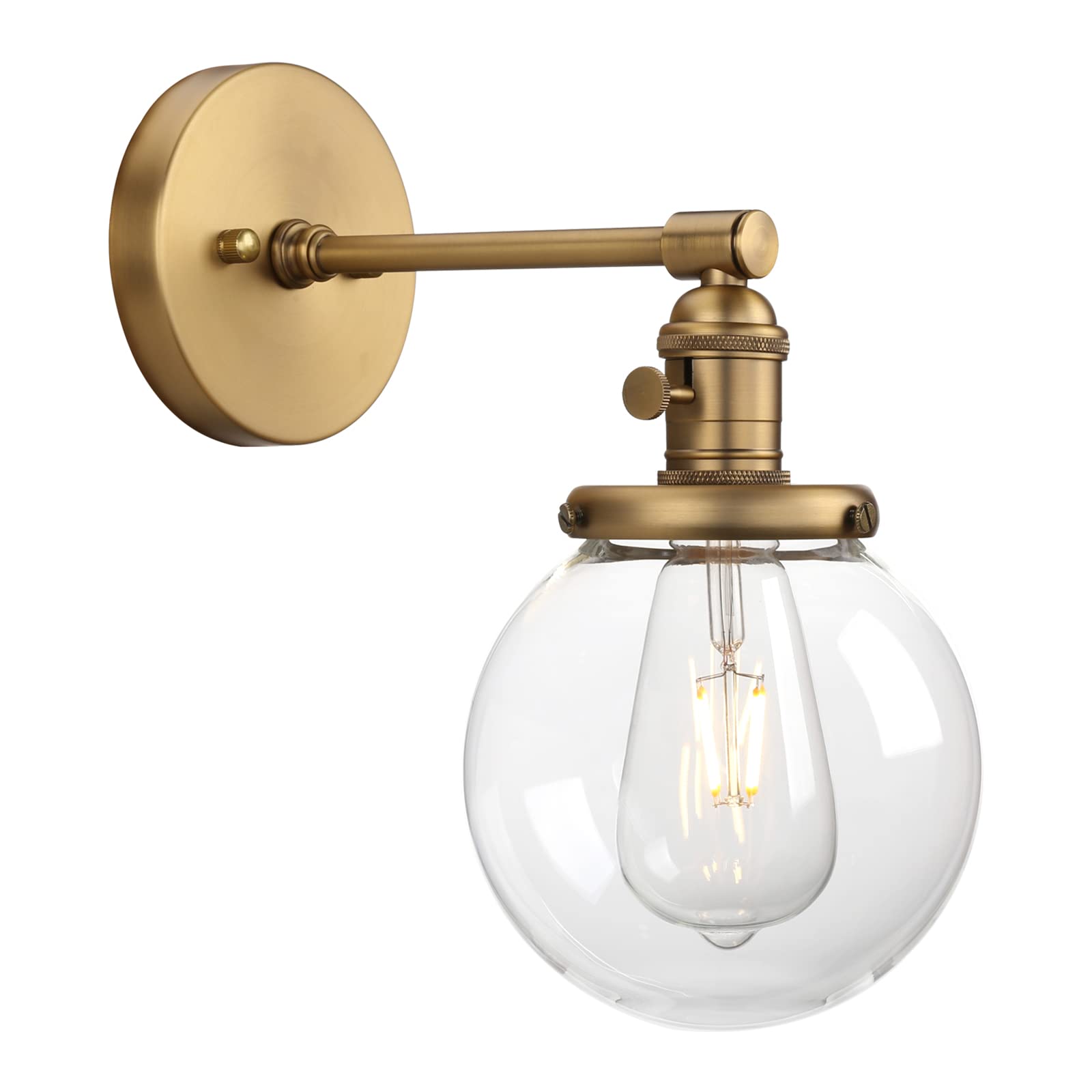 Vintage Industrial Wall Lamp - 5.9