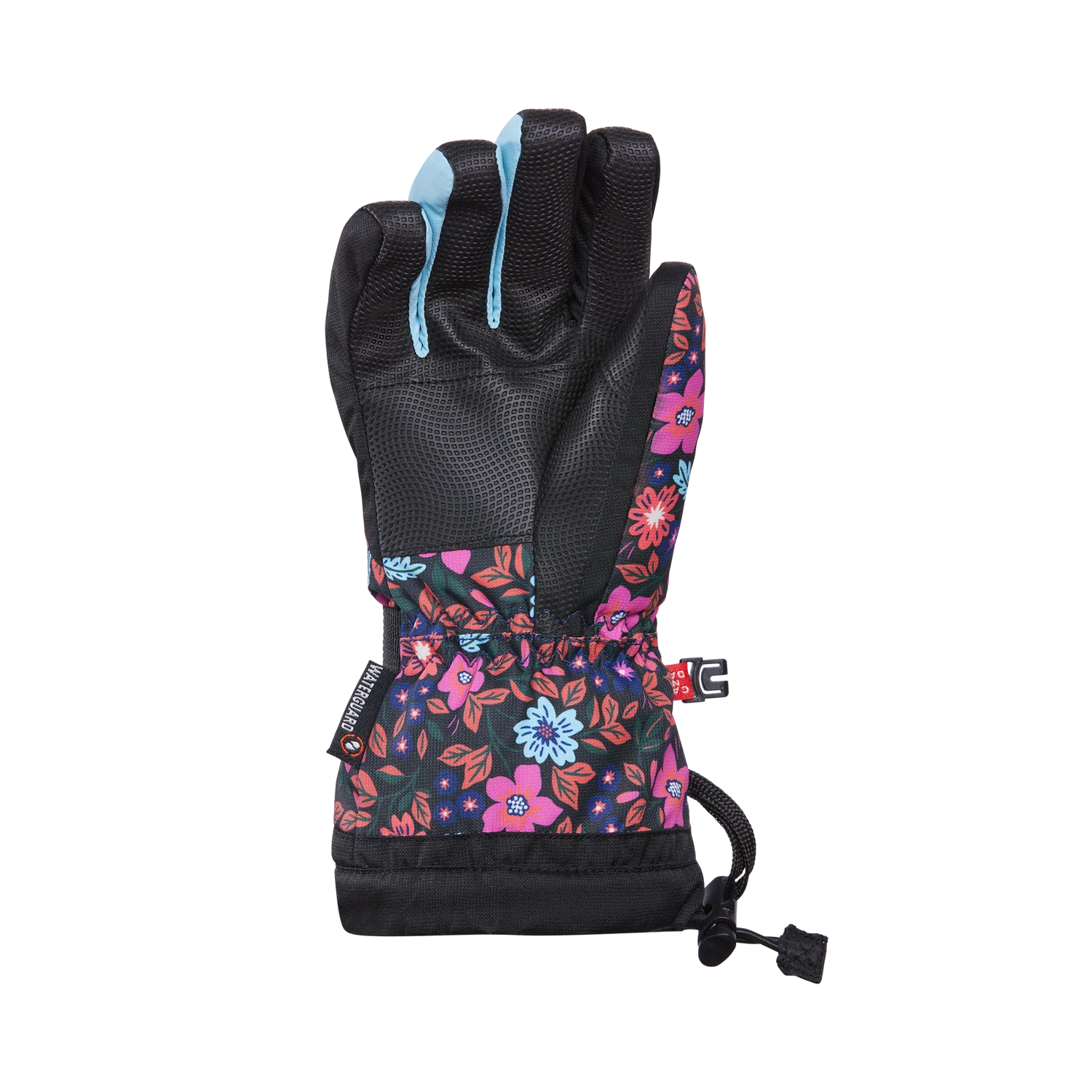 Original Kombi Mini Flowers Jr Gloves - Warm & Stylish Winter Gloves for Kids - Perfect for Snow Play, School, and Outdoor Activities