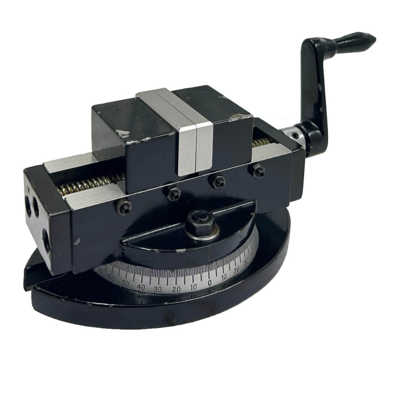 Self-Centering Milling Machine Vice with Swivel Base - 2