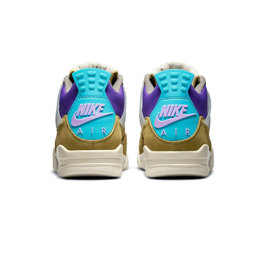 Air Jordan 4 x Union Desert Moss 30th Anniversary Retro Sneakers - Men's Basketball Shoes for Casual Wear & Street Style Fashion