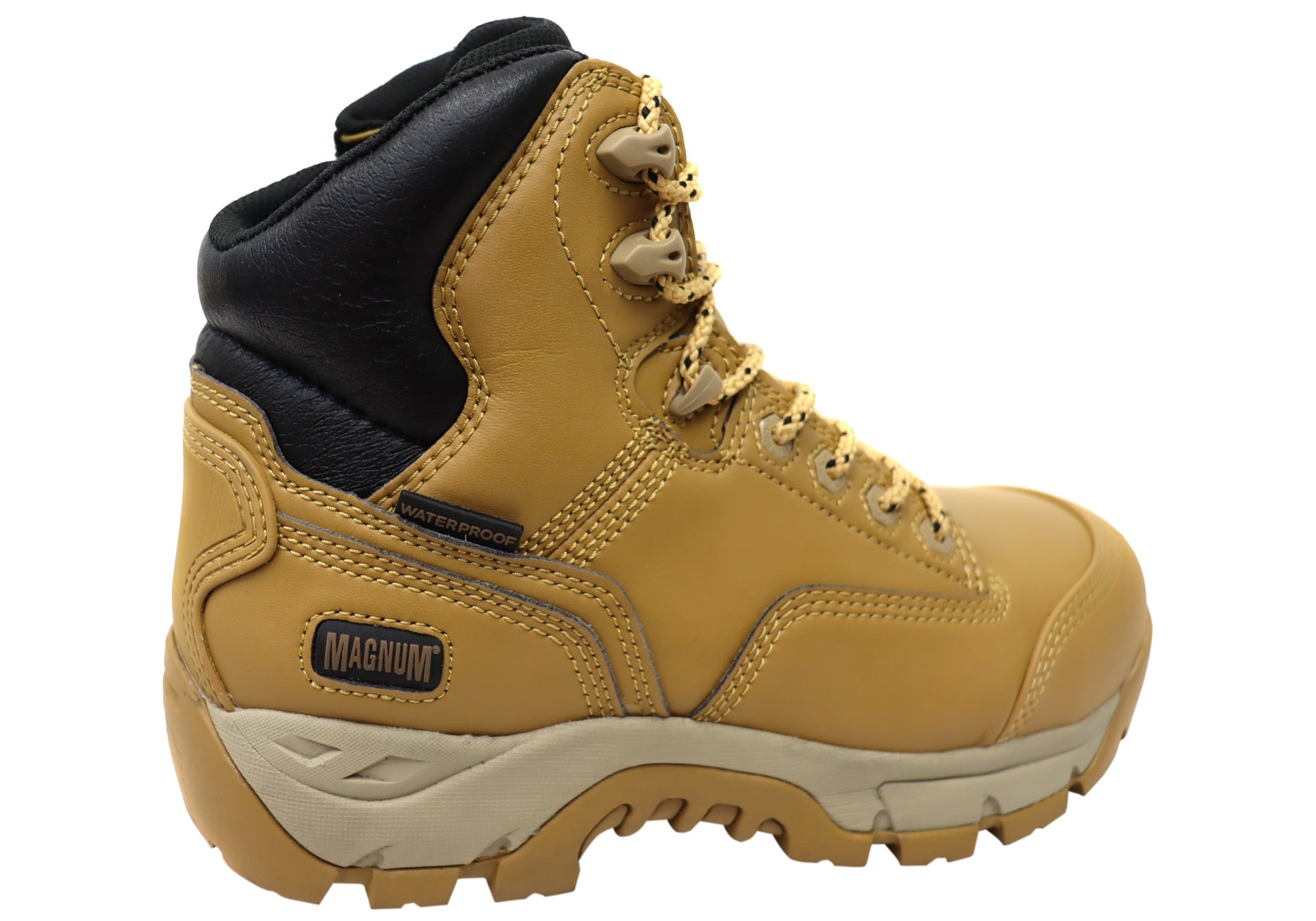 Magnum Men's Waterproof Precision Max SZ WPI Work Boots - Non-Safety Toe, Durable & Comfortable for Construction, Hiking, and Outdoor Work