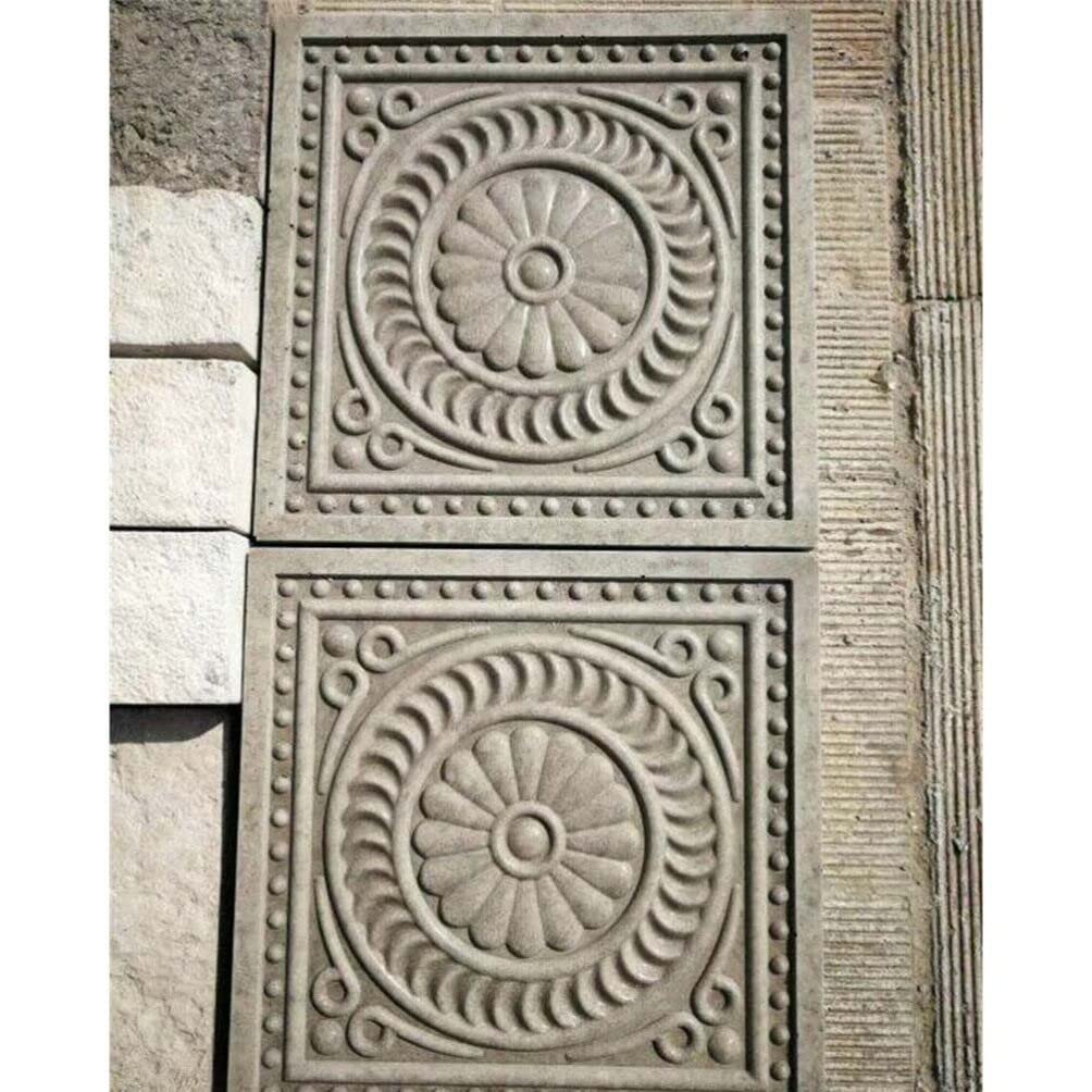 32x32x6cm Hemoton Concrete Pavement Mold - DIY Patio, Walkway & Driveway Stepping Stone Maker for Garden Path & Outdoor Landscaping Projects