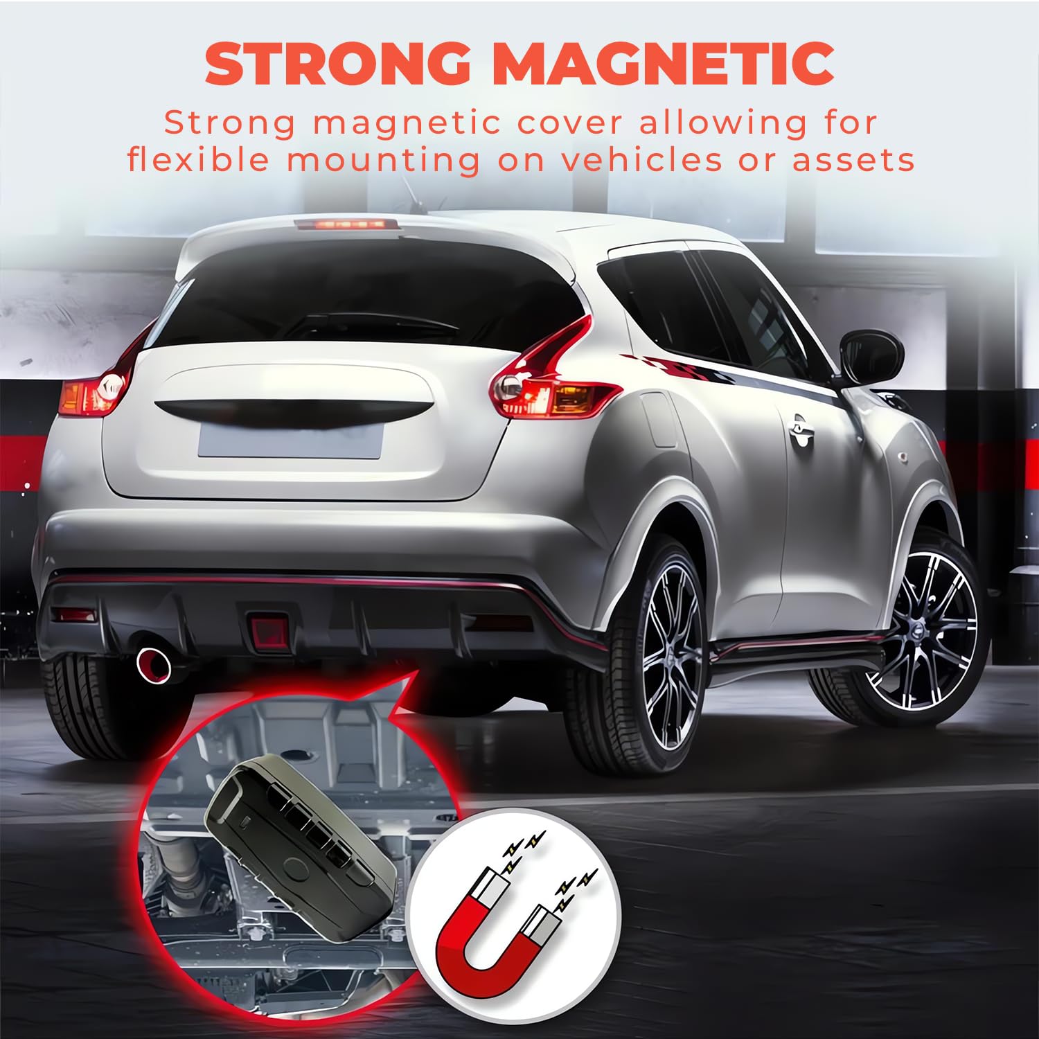 YoGPS Turbo Magnetic 4G GPS Tracker for Vehicles, Cars, Trucks - 20,000mAh Rechargeable Battery | Real-Time Tracking Device with SIM Card Included | Accurate Wireless Location Tracker (Monthly Subscription Required) | Perfect for Fleet Management, Personal Vehicle Security & Asset Tracking
