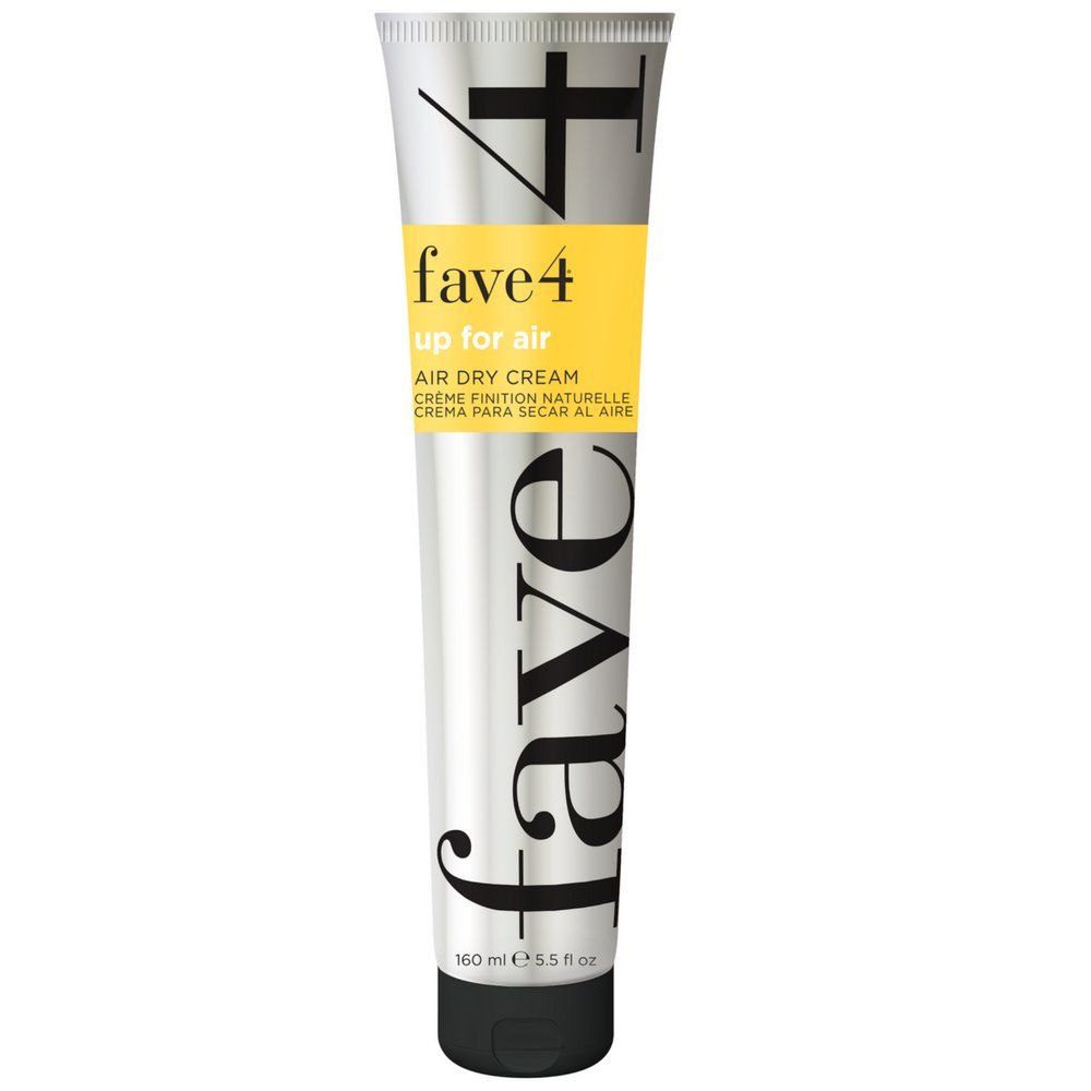 Fave4 Hair Up for Air Styling Cream - 5.5 fl oz Heat-Free Air Dry Cream for Smooth, Natural Waves & Frizz Control | Perfect for Beachy Looks, Everyday Styling & No-Heat Hair Care Routines