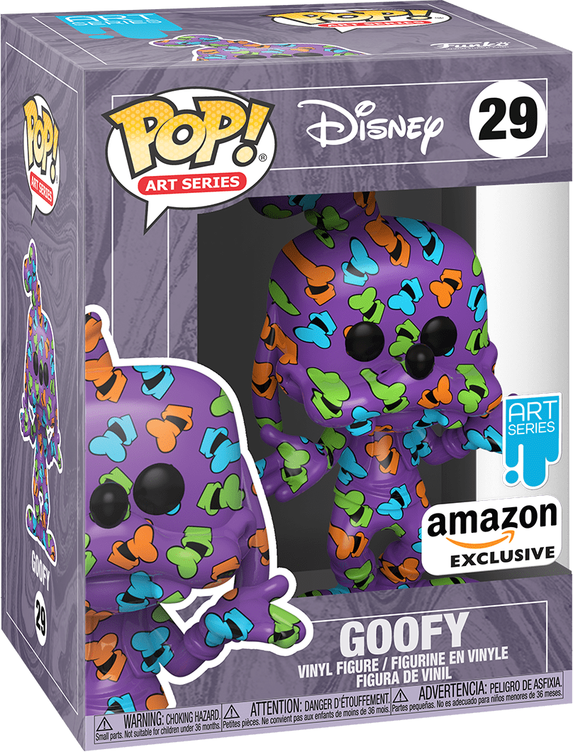 Disney Goofy Amazon Exclusive Art Series #29 - Collectible Figurine for Disney Fans, Home Decor & Gift Idea