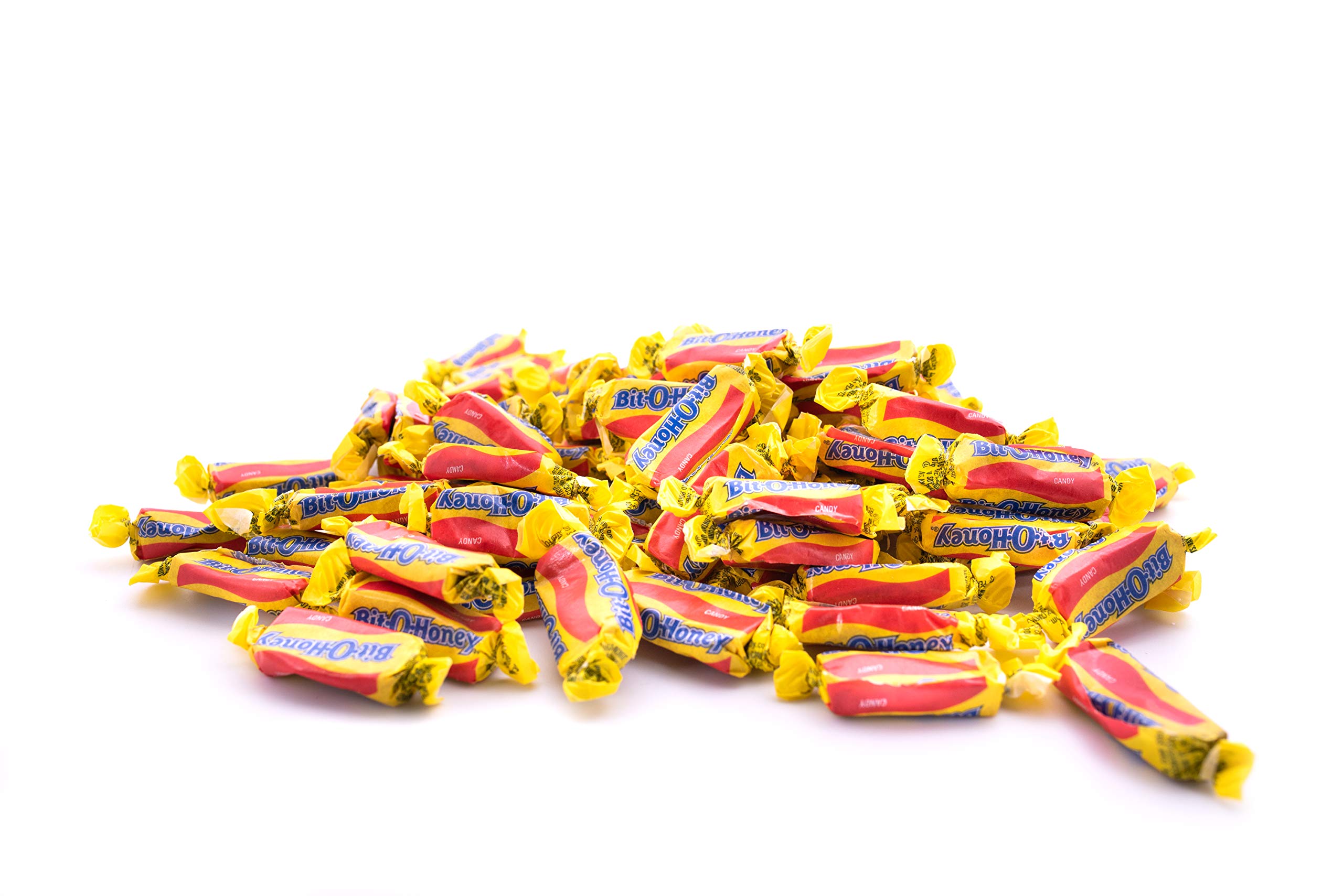 Bit-O-Honey Candy Chews - 1LB Honey Almond Candy - Bulk Old Fashioned Candy for Parties & Gifts