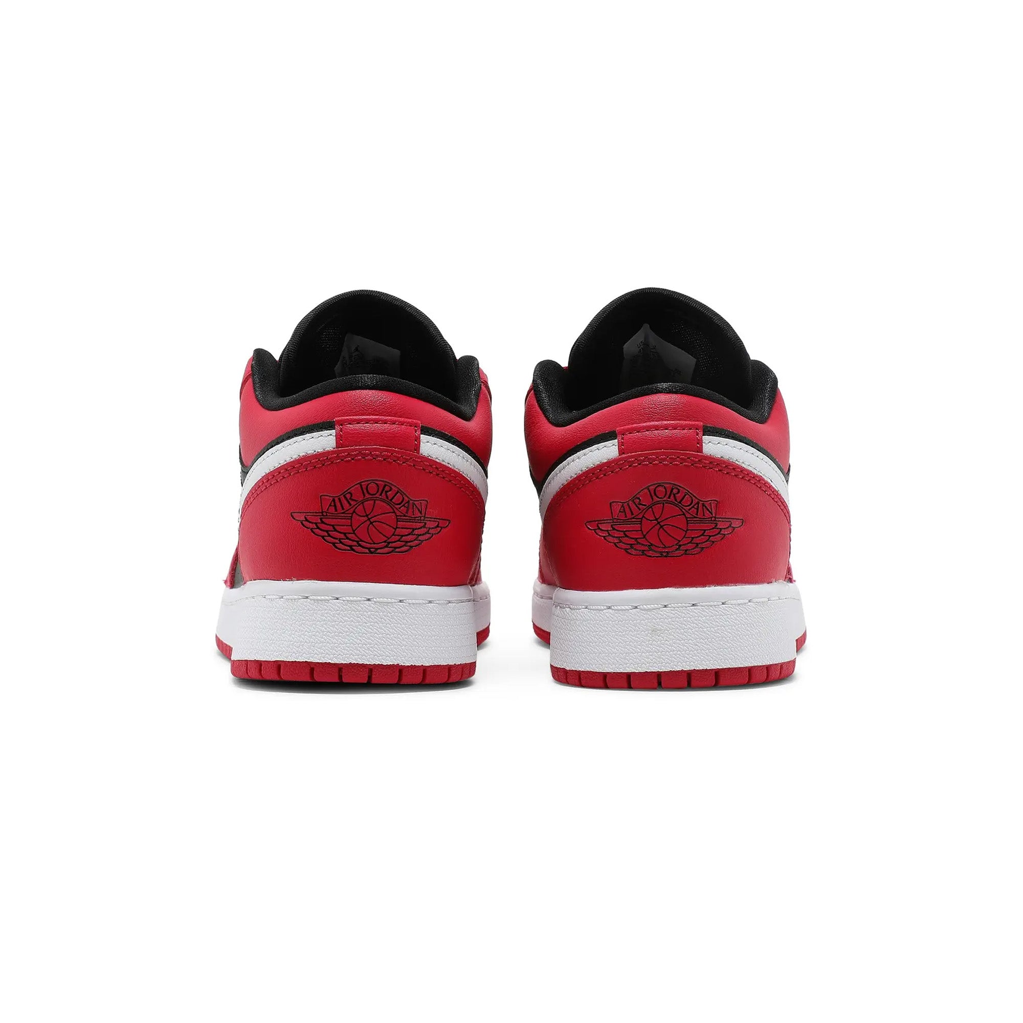 Air Jordan 1 Low 'Black Very Berry' GS Shoes - Girls' Basketball Sneakers for Casual Wear & Street Style