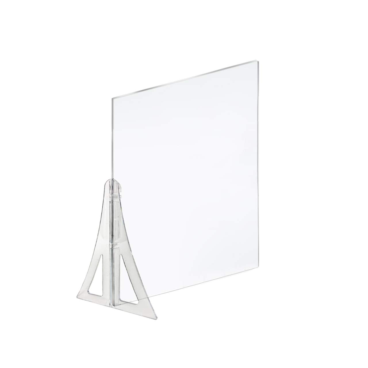 Azar Displays 179894-187 Clear Plexiglass Sneeze Guard - 23.5