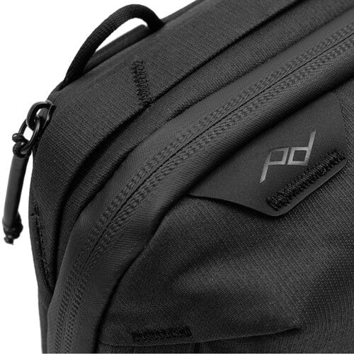 Peak Design Tech Pouch - Waterproof Travel Organizer for Cables & Accessories (2L, Black) - Perfect for Business Trips & Outdoor Adventures