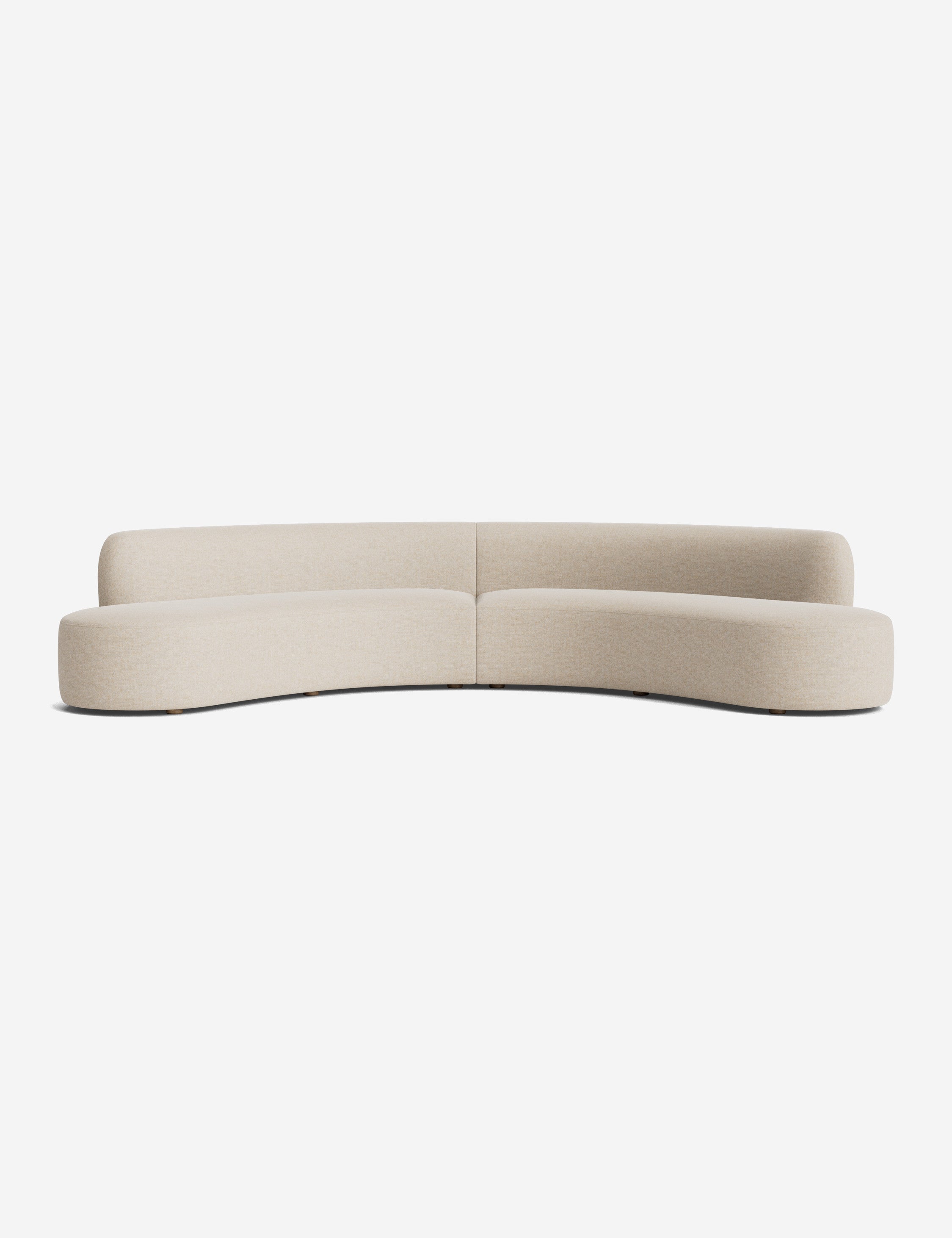 Modern Cara Sectional Sofa Set - Comfortable L-Shaped Couch with Reversible Chaise for Living Room, Lounge & Family Room - Soft Fabric Upholstery & Sturdy Wooden Frame - Perfect for Relaxing, Entertaining & Movie Nights