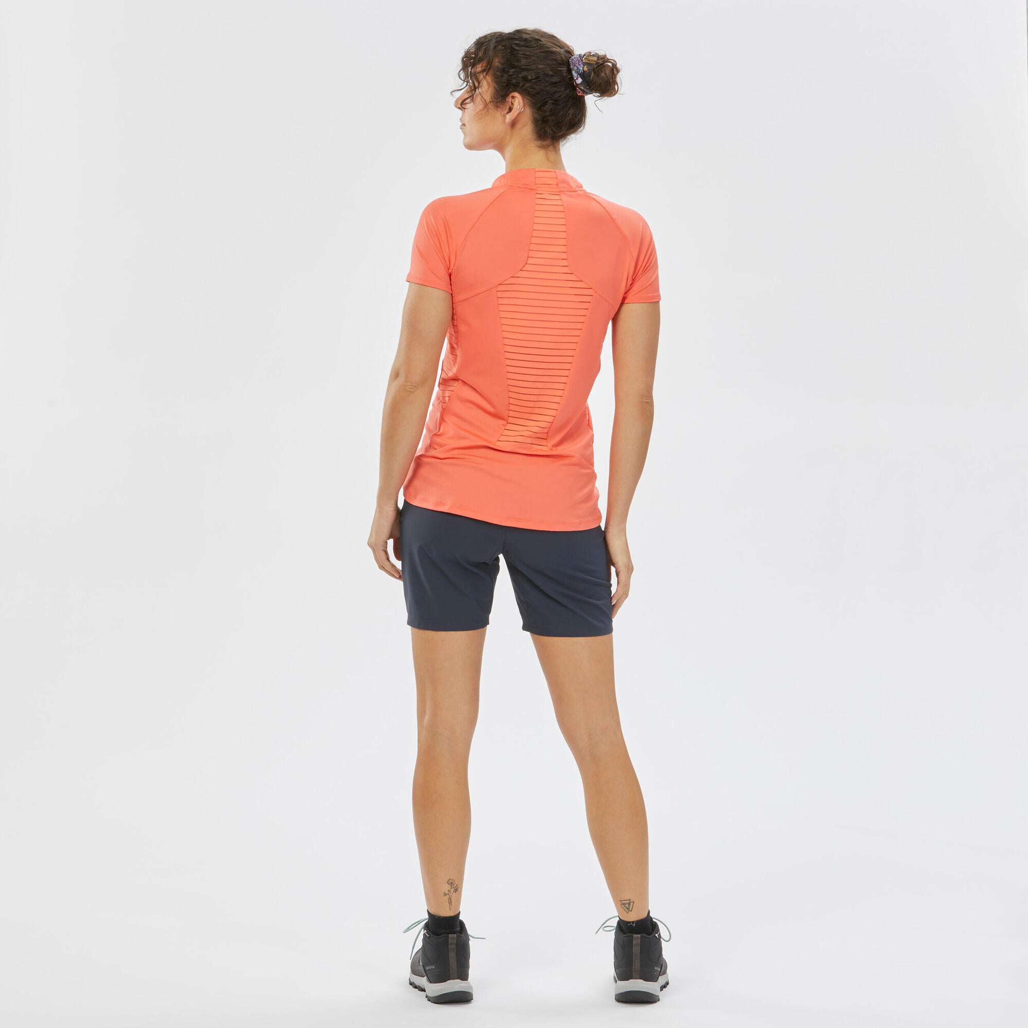 Quechua Women's MH100 Hiking Shorts - Lightweight Quick-Dry Outdoor Shorts for Hiking, Camping & Travel - Perfect for Summer Adventures & Trail Running