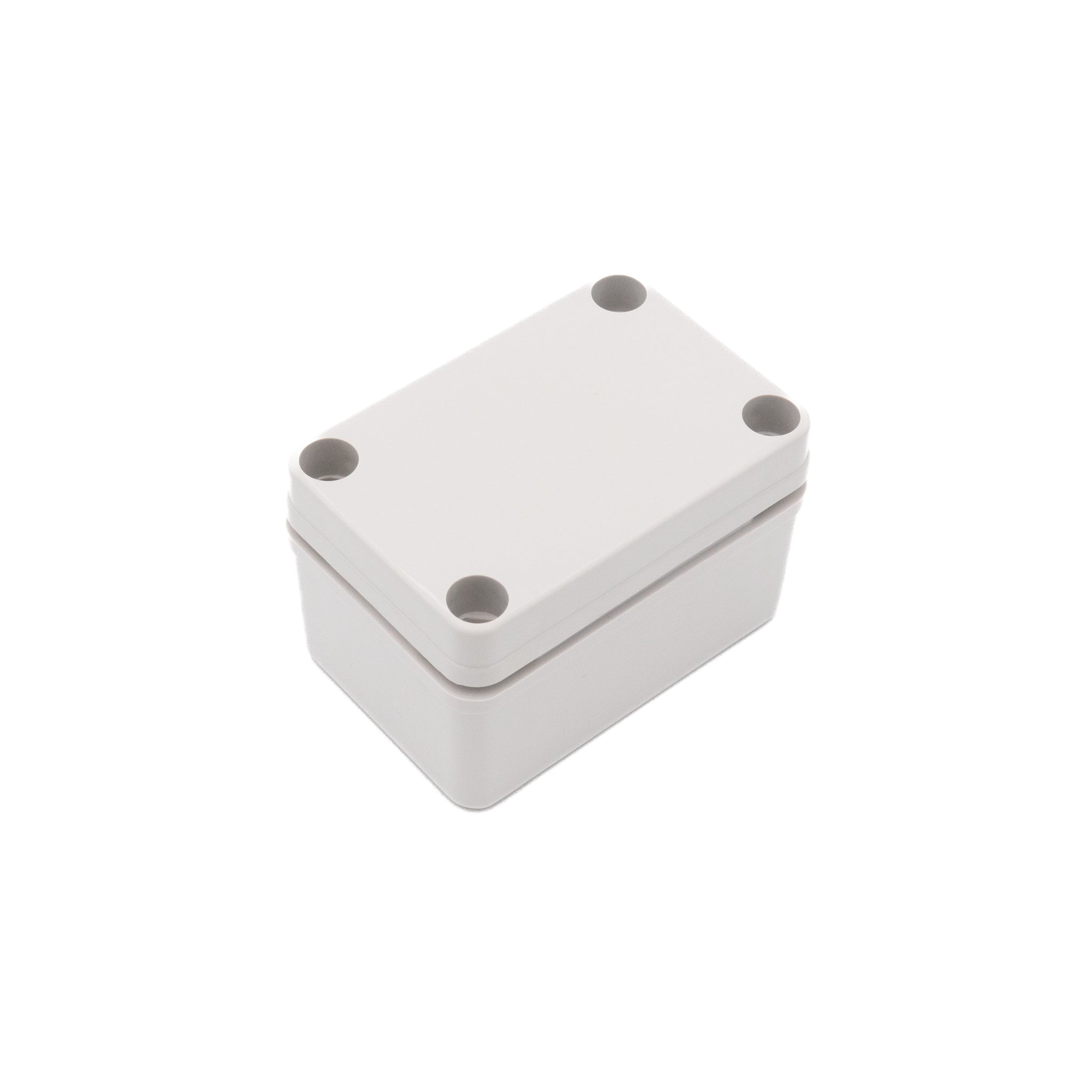 Boxco S Series 2.56 x 3.74 x 2.17 Inches (65x95x55mm) Waterproof Plastic Enclosure - IP67 Rated, IK08 Impact Resistant, ABS Material with Grey Screw-Type Cover - Ideal for Outdoor Electronics, Industrial Equipment & DIY Projects